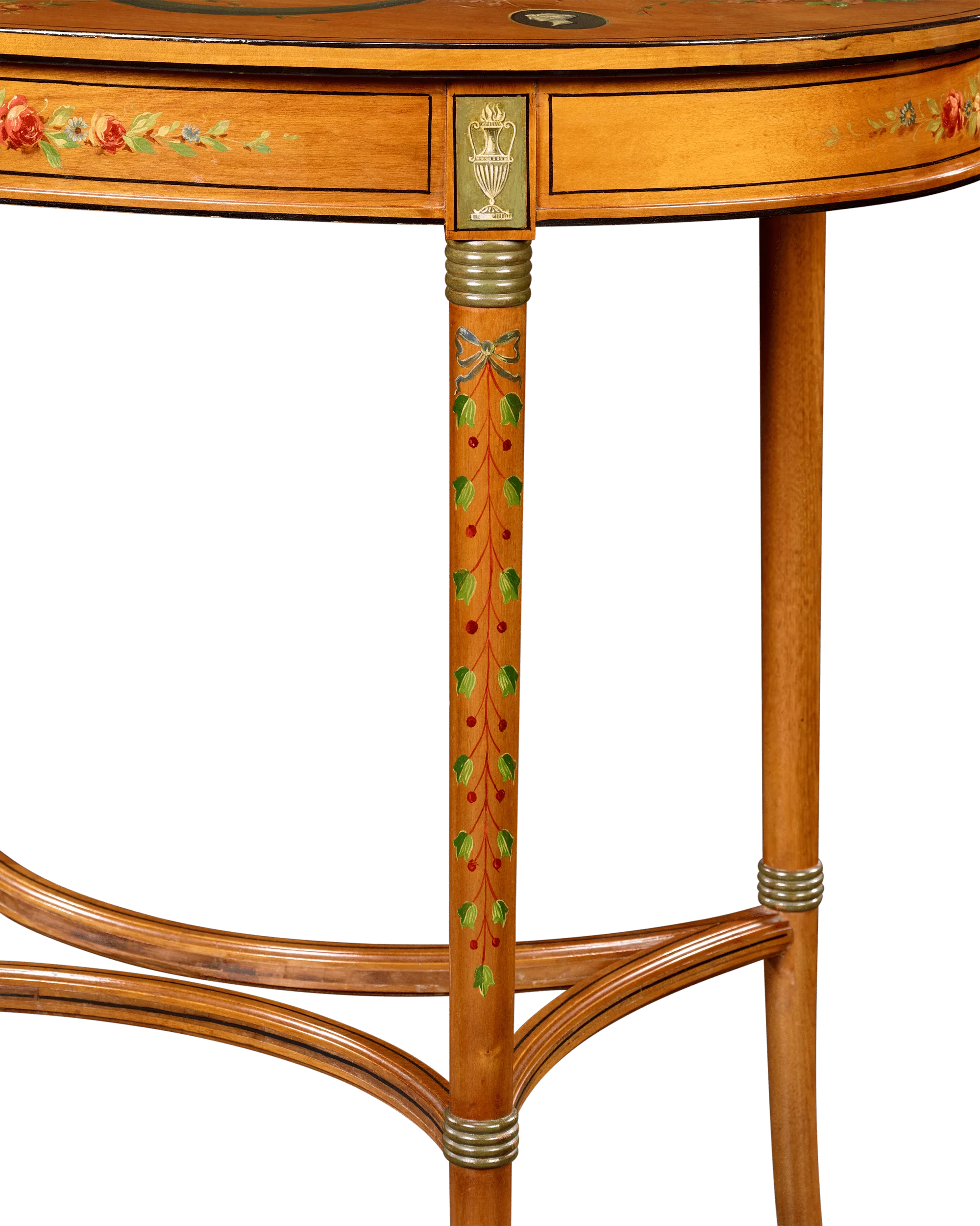 English Satinwood Parlor Tables - Image 7