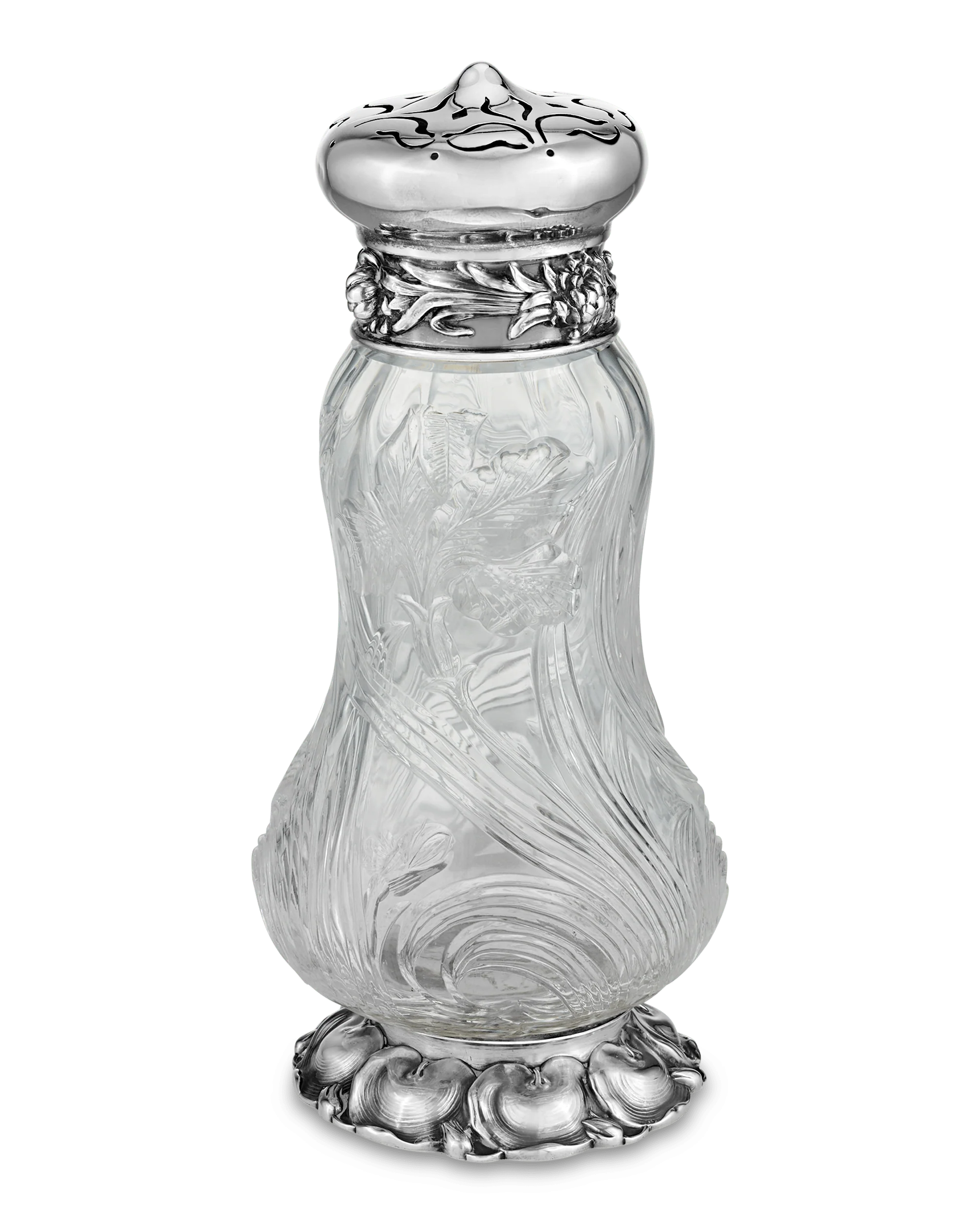 Engraved Muffineer Bottle by Hawkes - Image 2