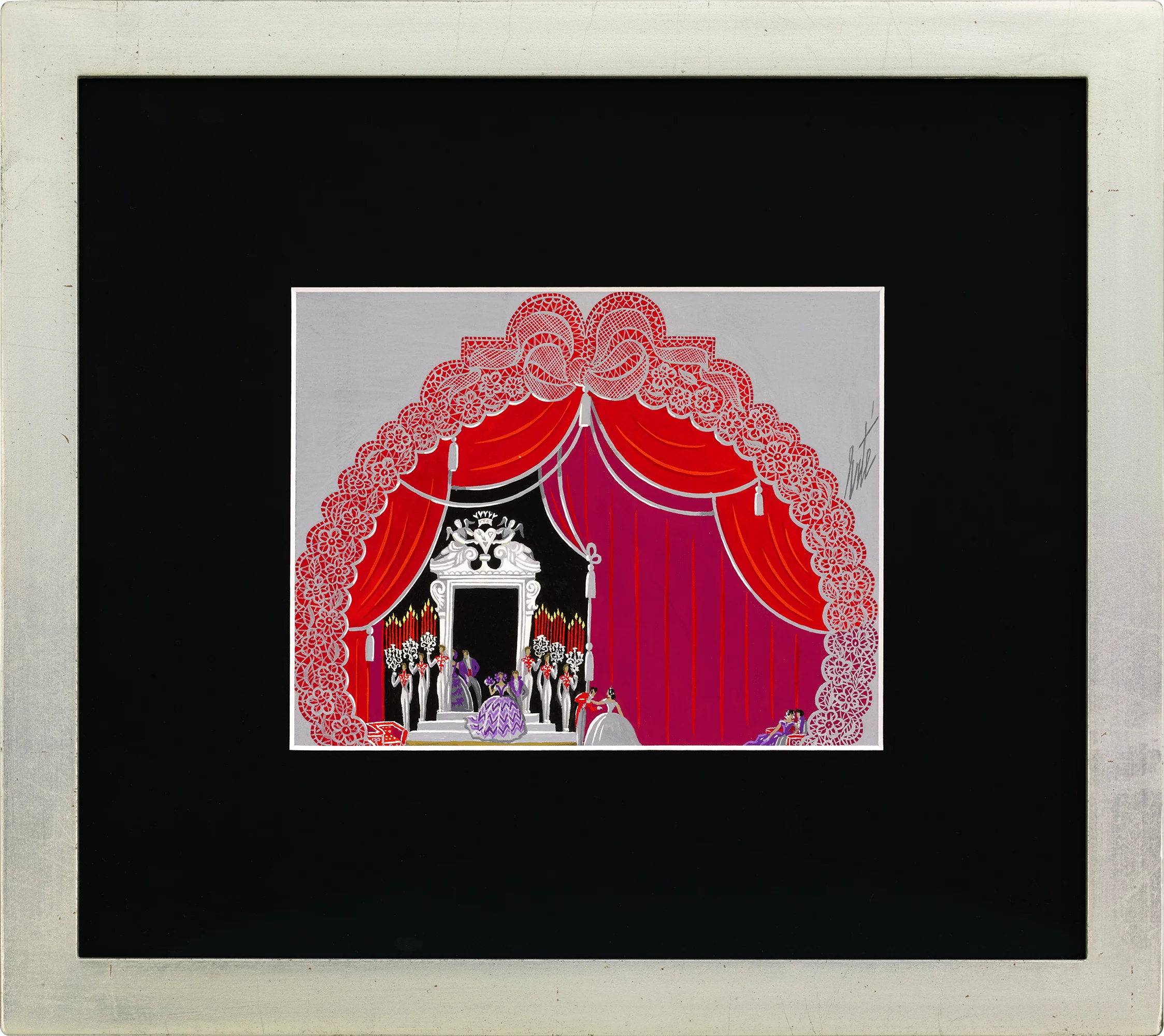 Entrée des invités by Erté - Image 2