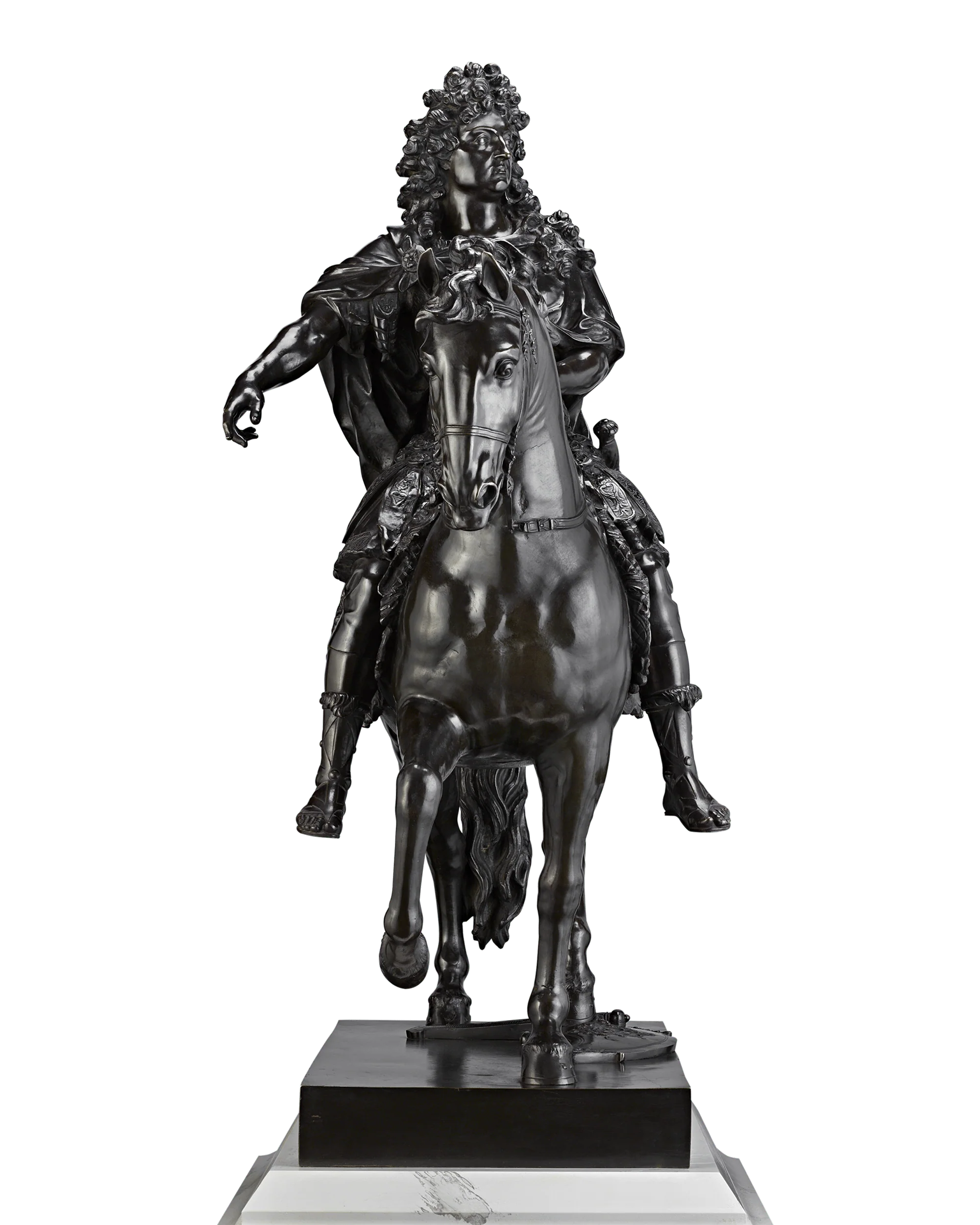 Equestrian Portrait of Louis XIV by Girardon - Image 3