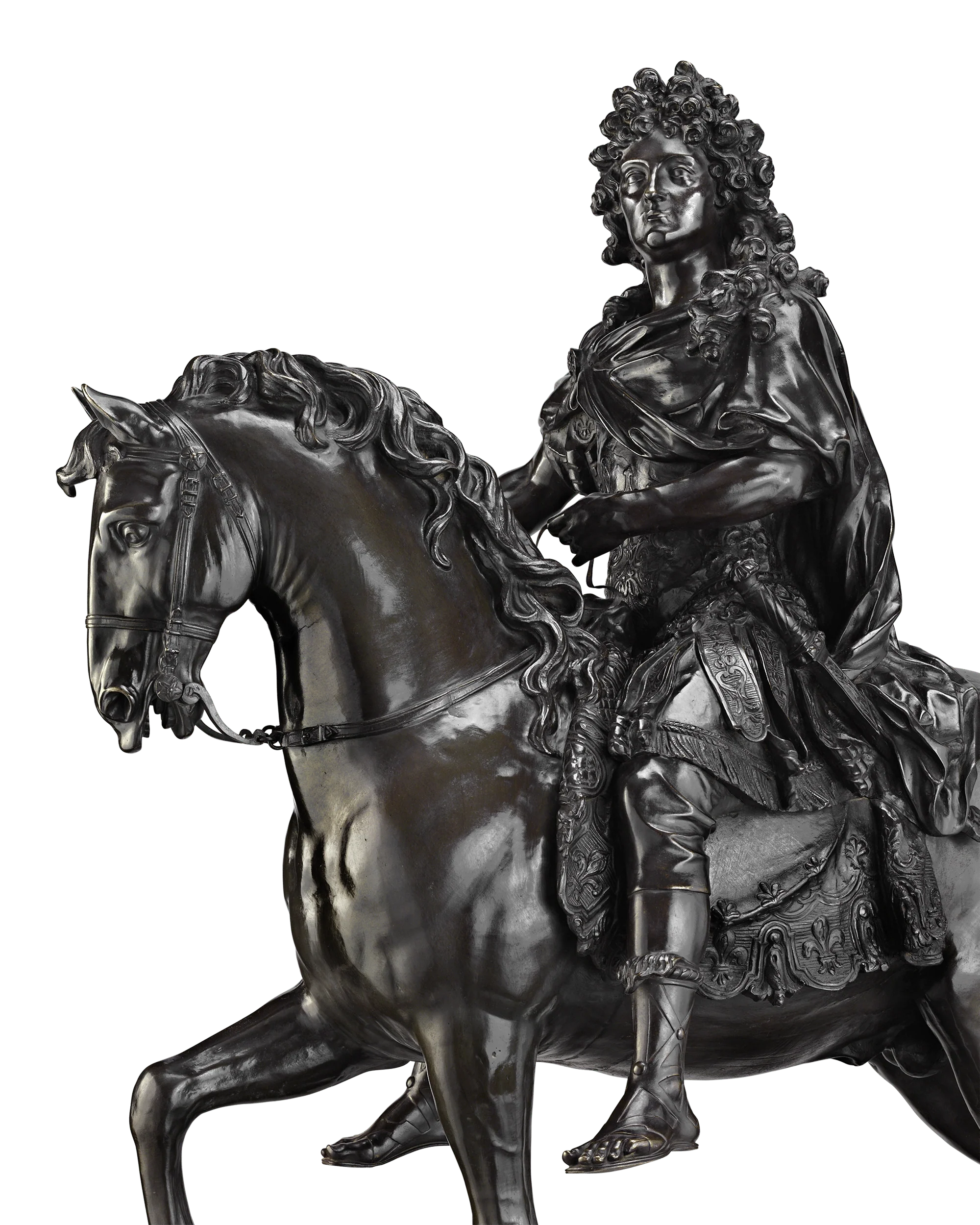 Equestrian Portrait of Louis XIV by Girardon - Image 5