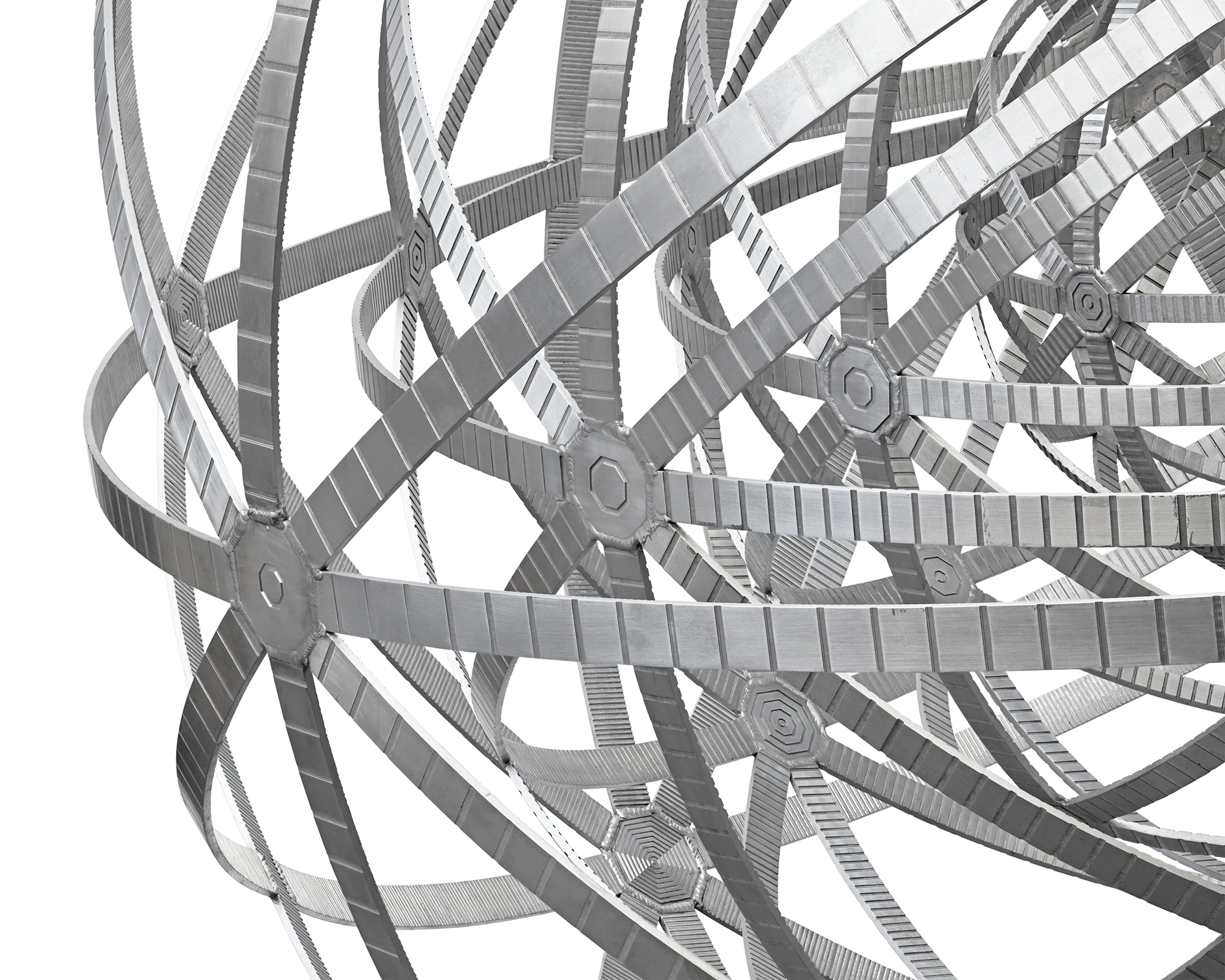 Escher-Inspired Sculpture "Concentric Rinds" by Zadora-Gerlof - Image 5
