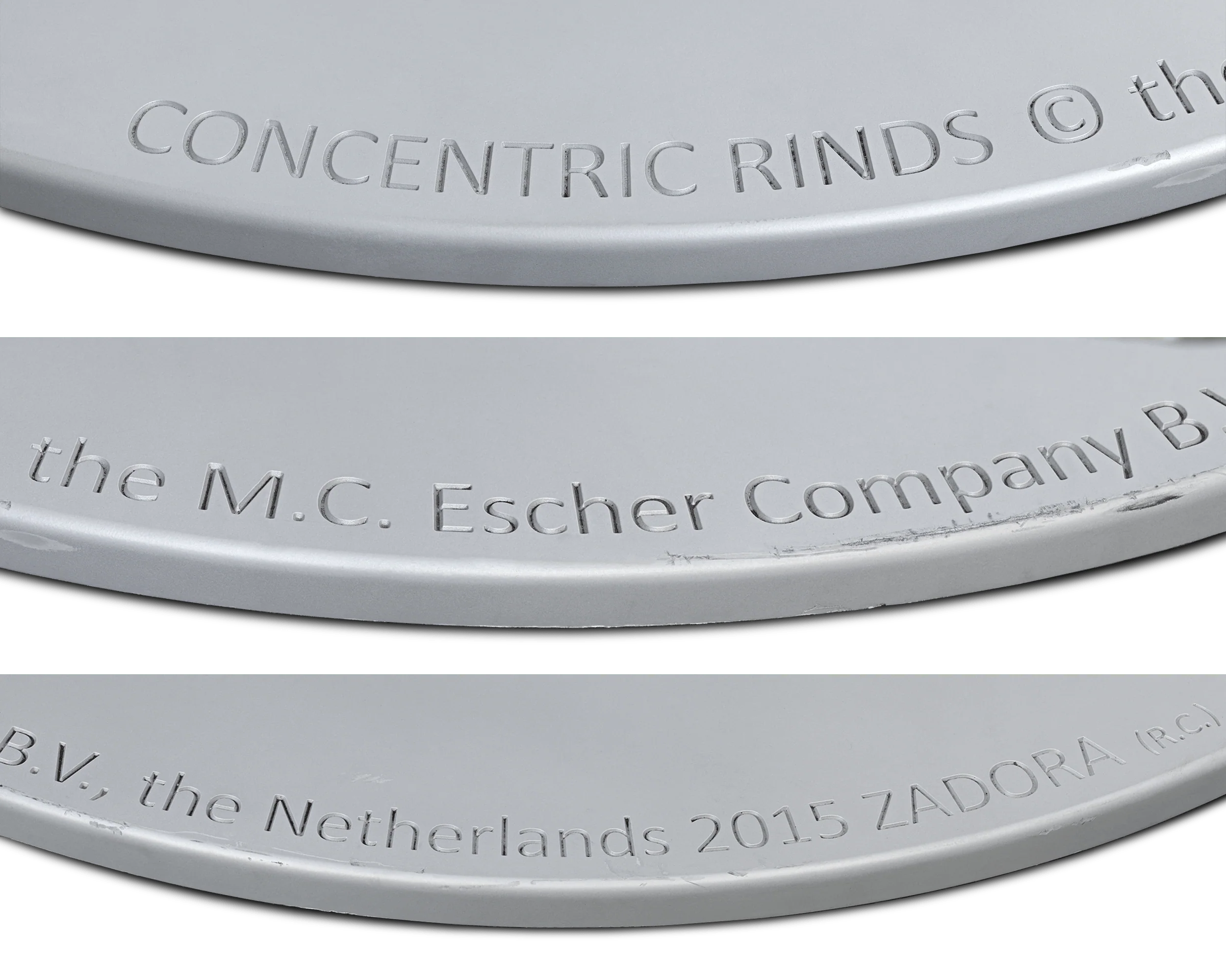 Escher-Inspired Sculpture "Concentric Rinds" by Zadora-Gerlof - Image 6