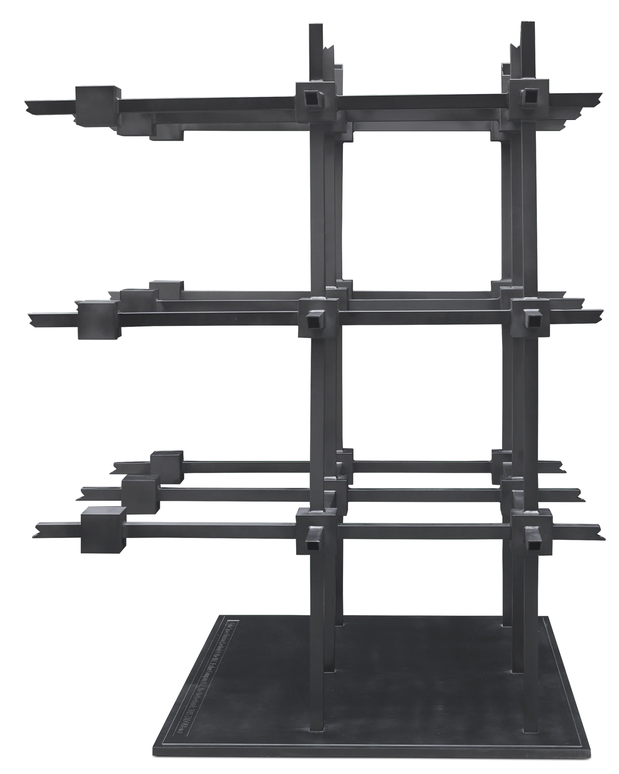 Escher-Inspired Sculpture "Cubic Space Division" by Zadora-Gerlof - Image 3