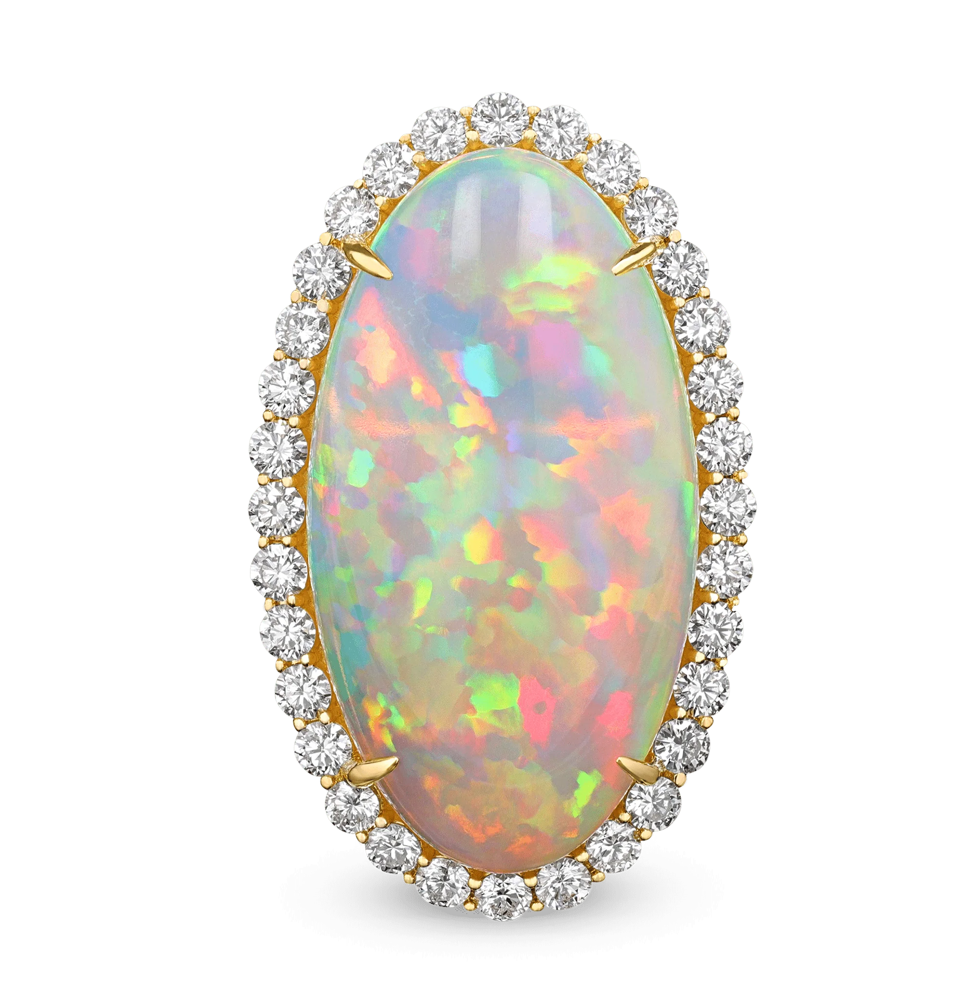 Ethiopian Opal Ring, 18.95 carats