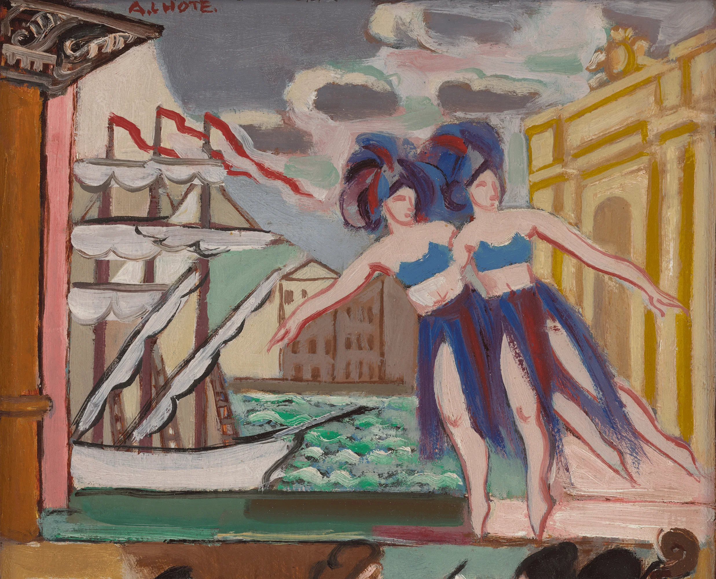 Étude pour Les Sœurs Dolly by André Lhote - Image 3