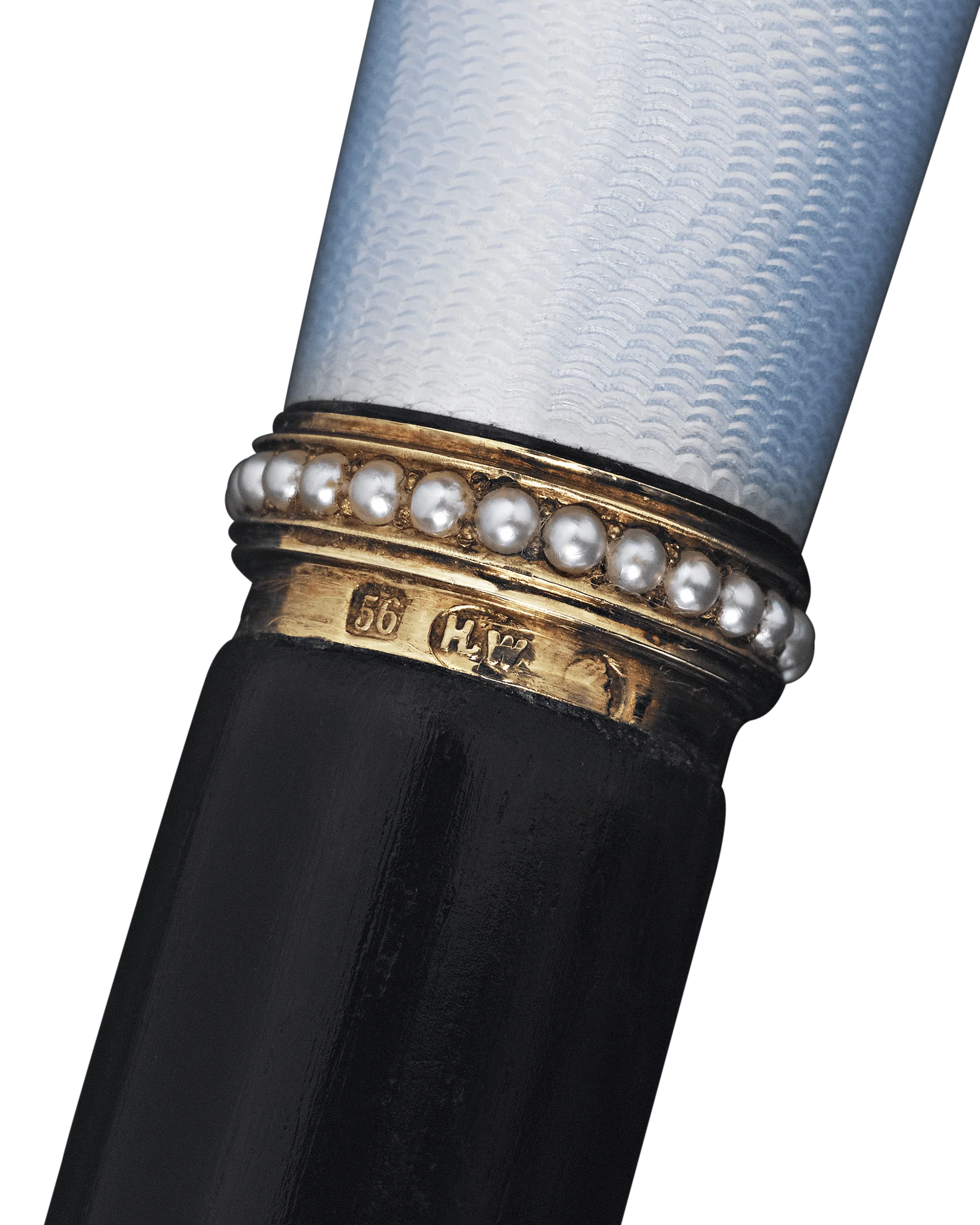 Fabergé Blue Cane with Pearls - Image 4