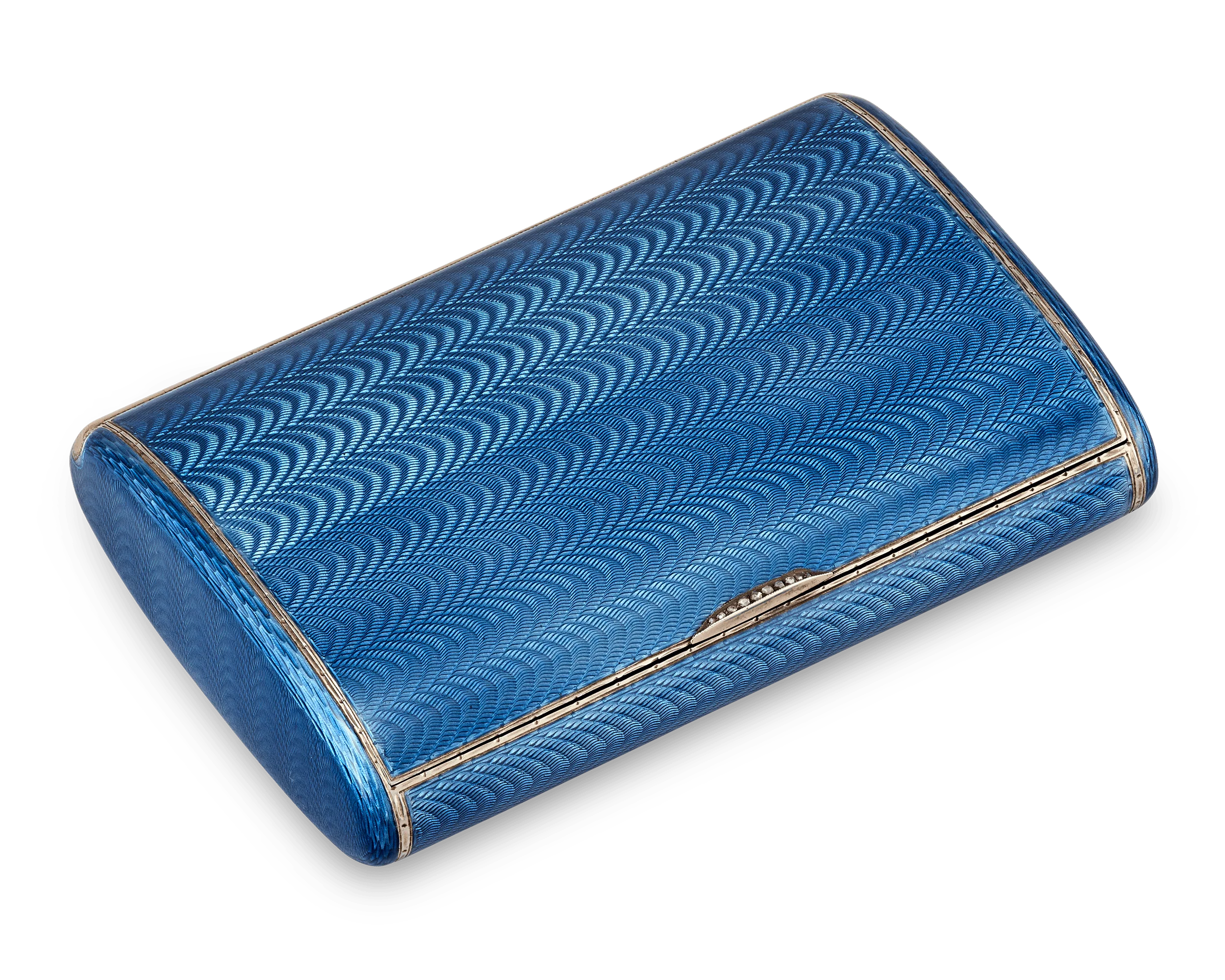 Fabergé Guilloché Enamel Case