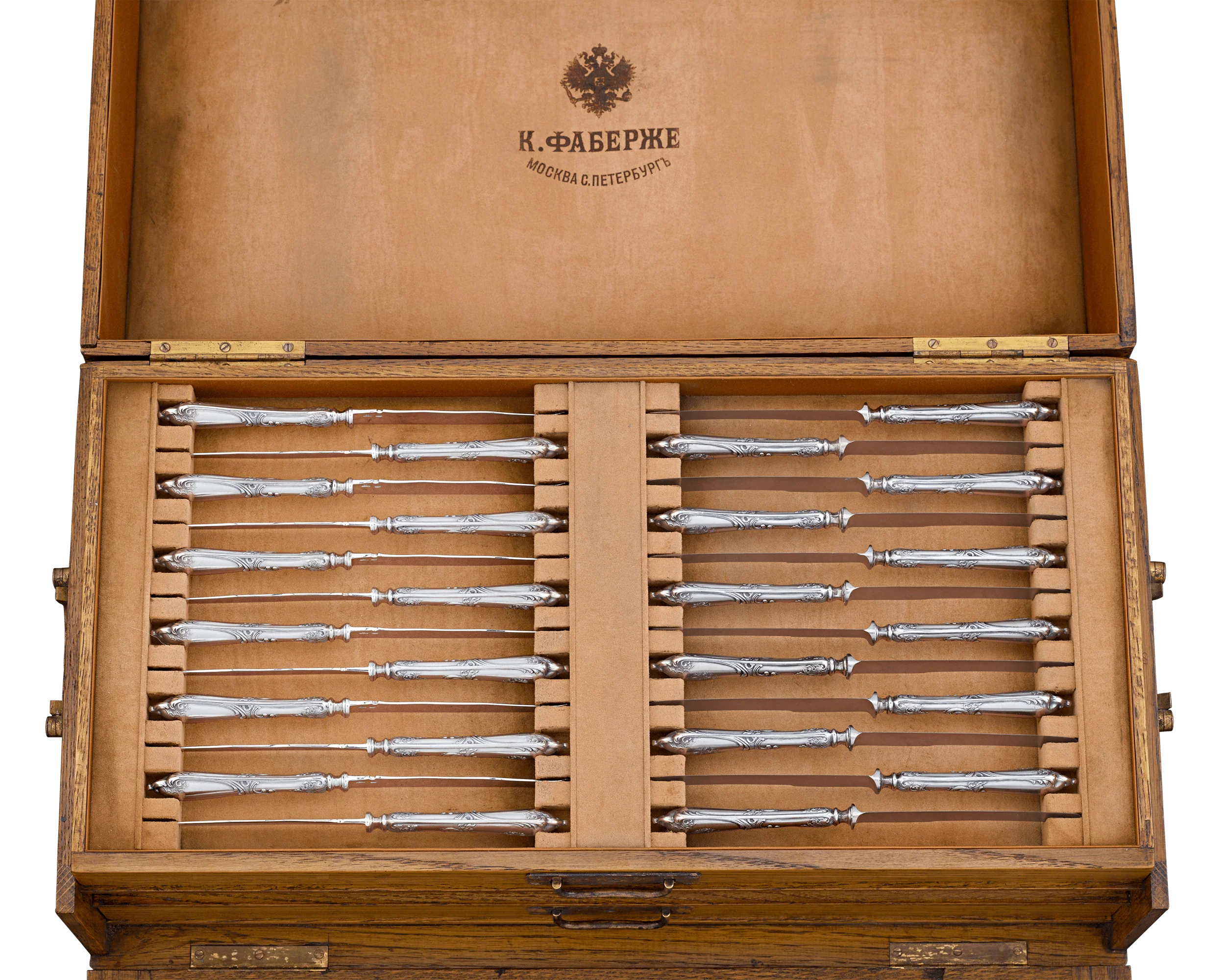 Fabergé Silver Flatware Service - Image 3
