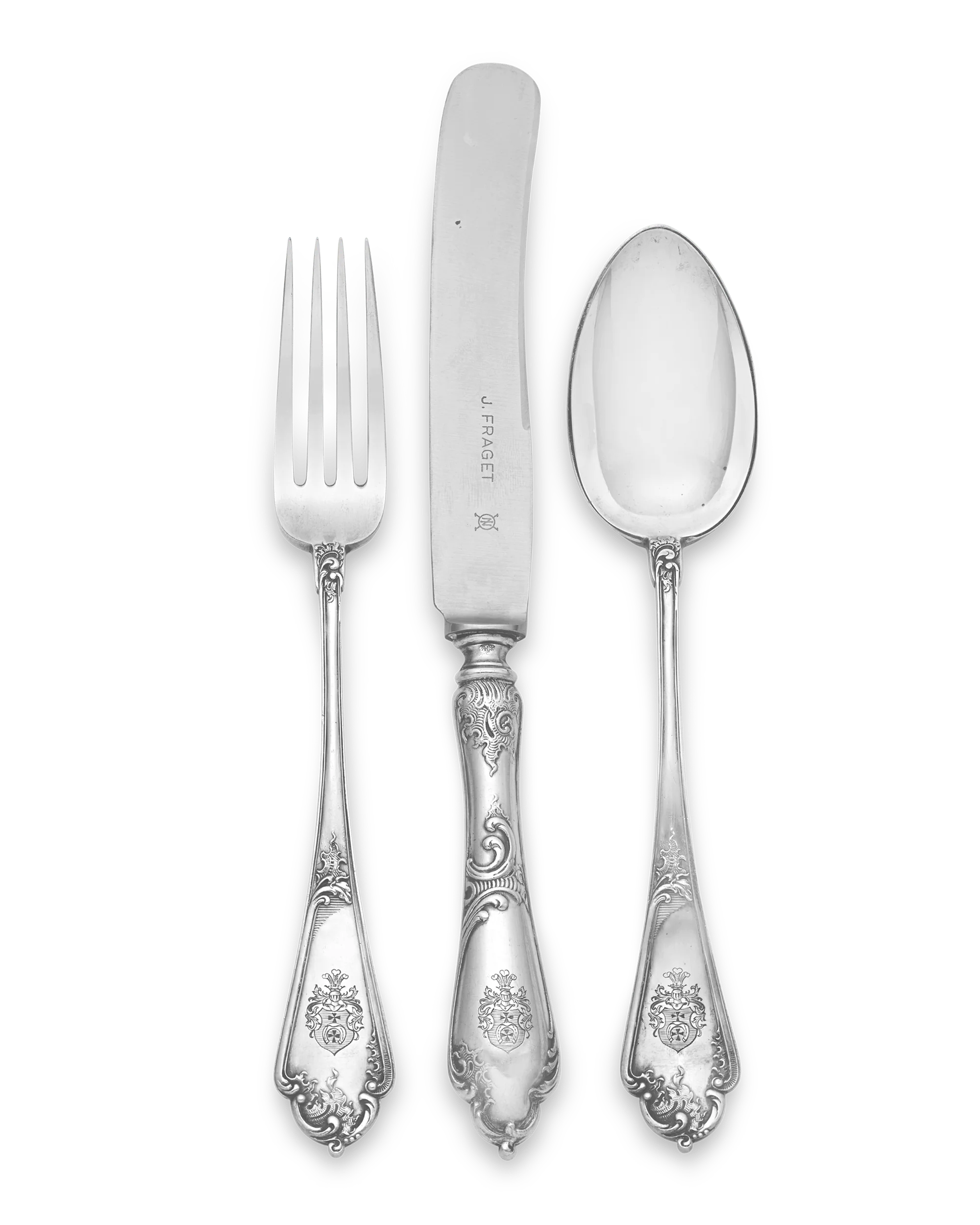 Fabergé Silver Flatware Service - Image 5
