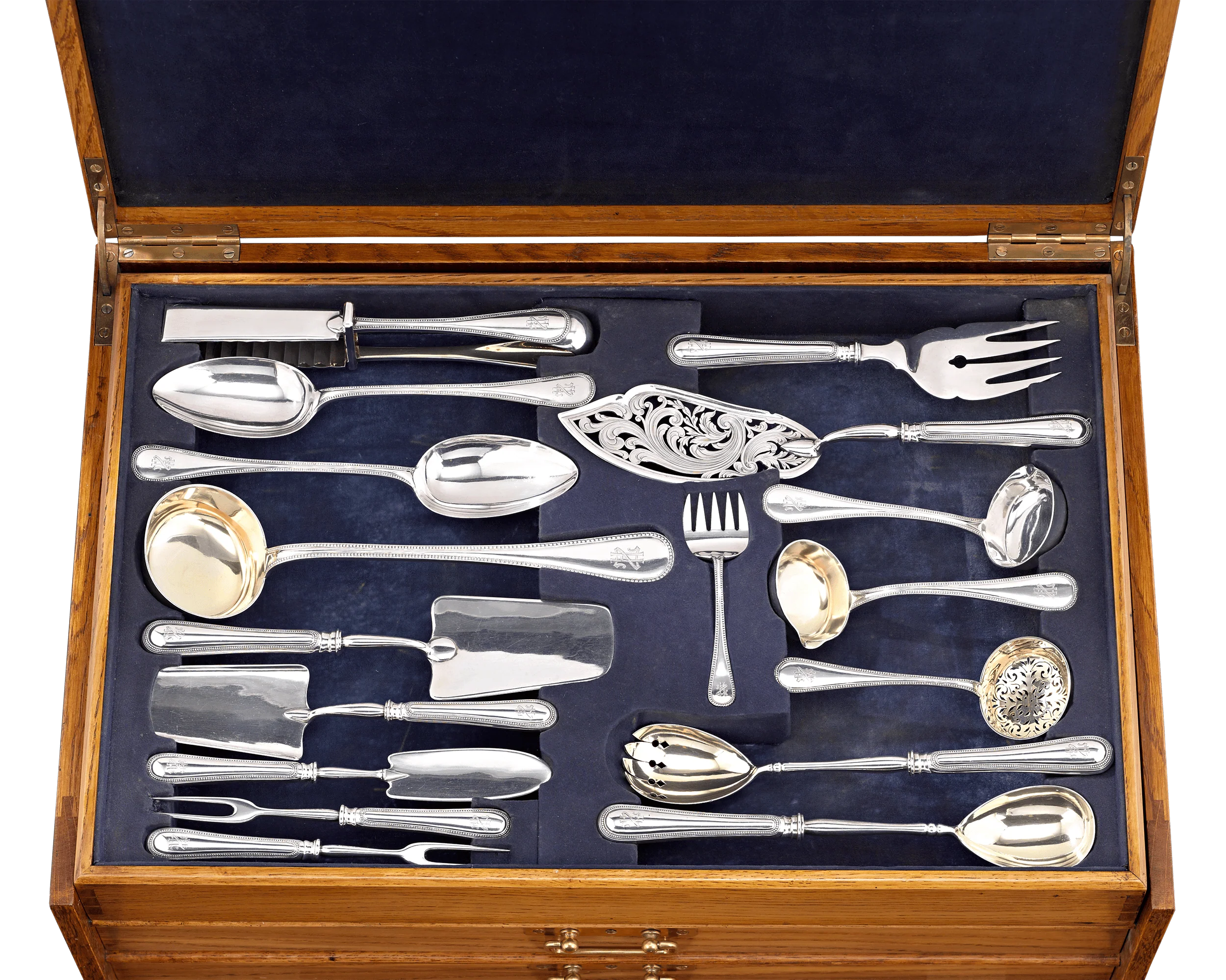Fabergé Silver Flatware Service for 24 - Image 2