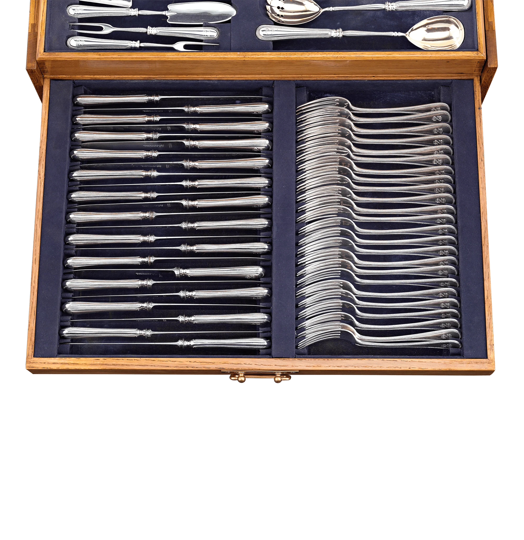 Fabergé Silver Flatware Service for 24 - Image 3