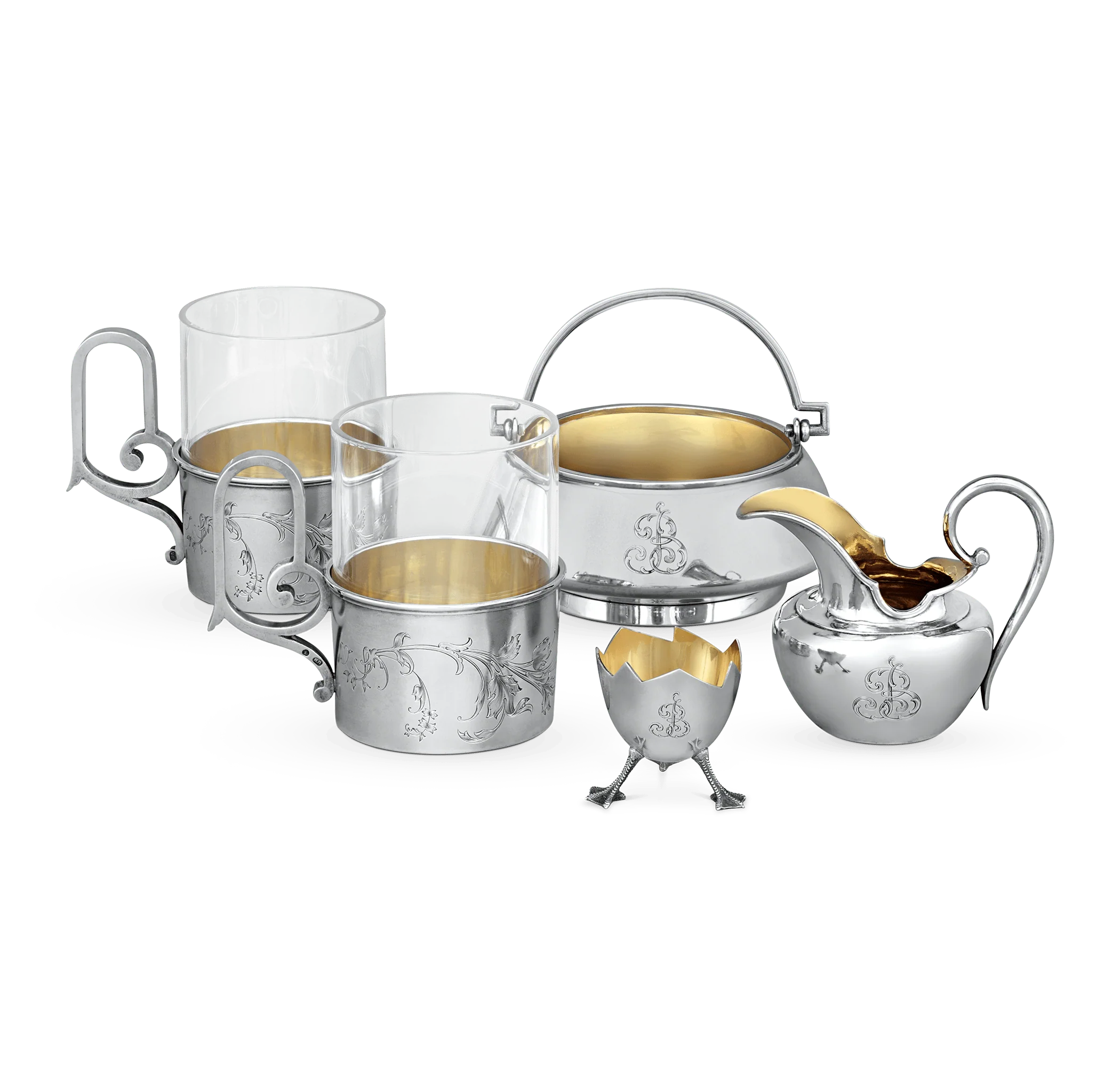 Fabergé Silver Service - Image 10