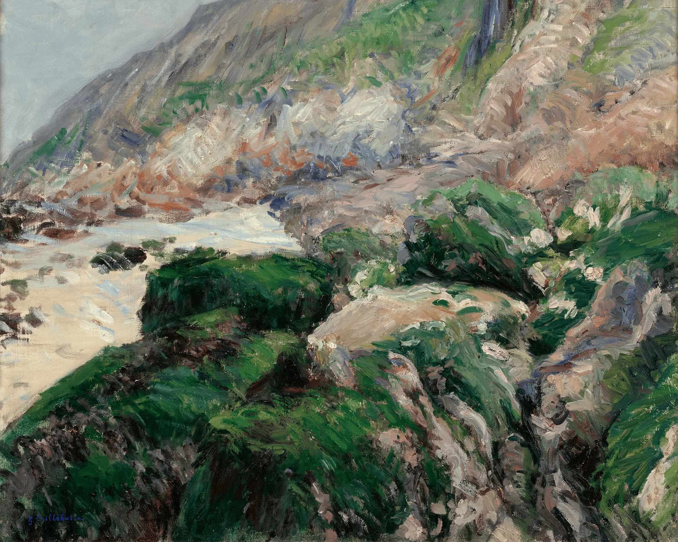 Falaise en Normandie by Gustave Caillebotte - Image 4