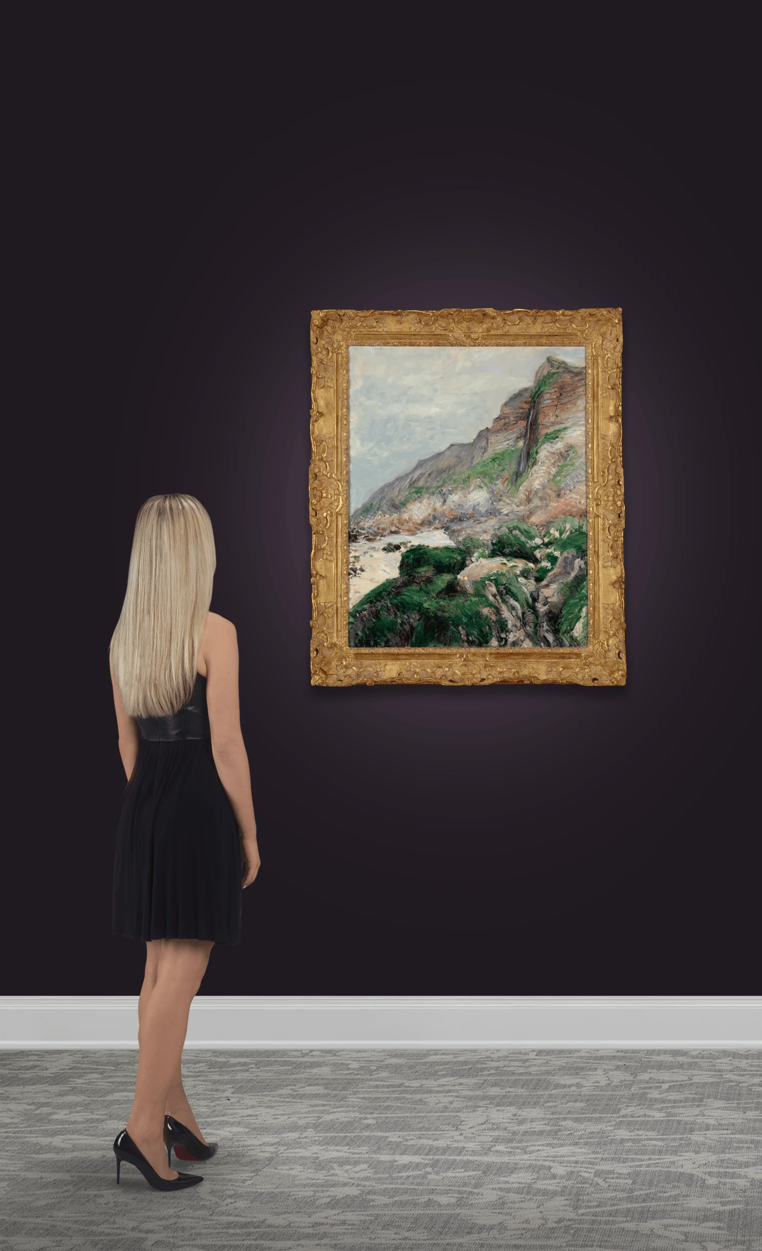 Falaise en Normandie by Gustave Caillebotte - Image 6