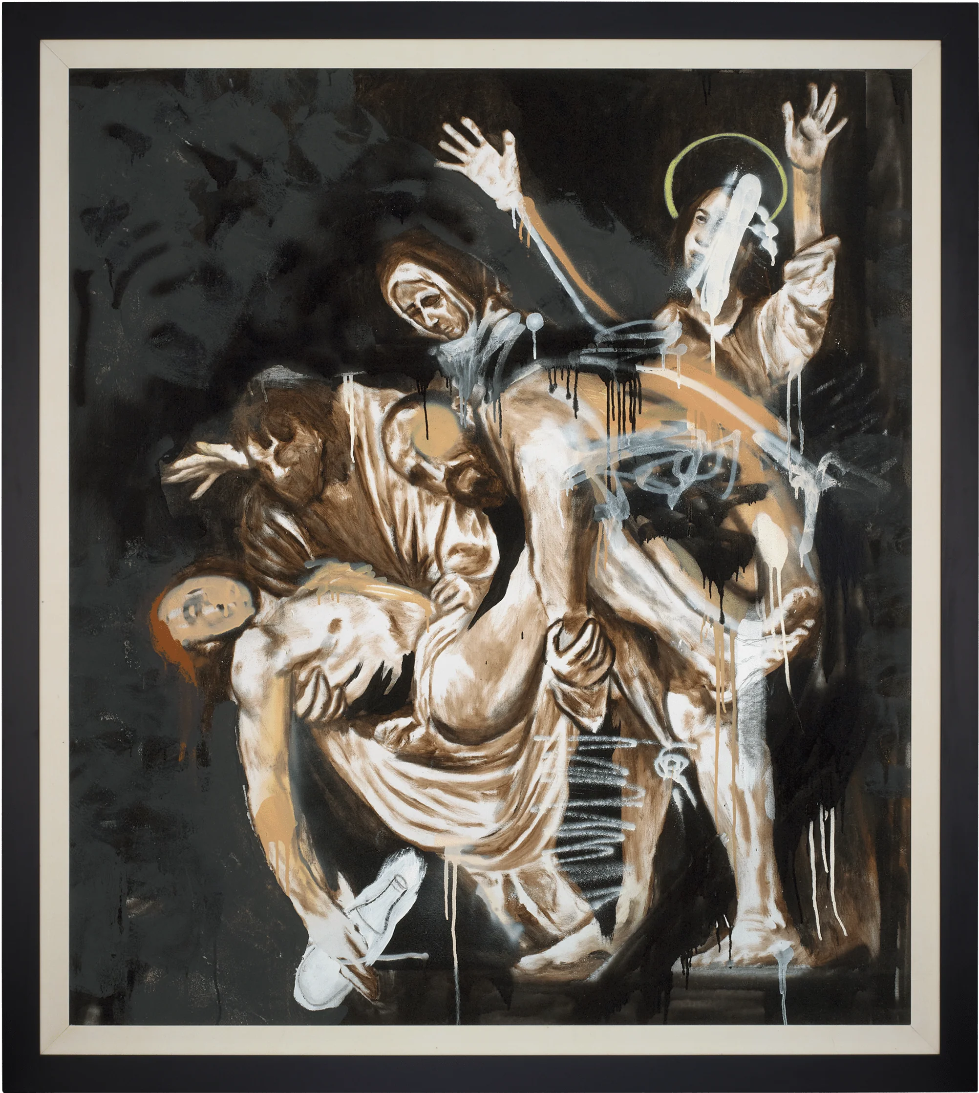 Family Grace—After Caravaggio by Louis Carreon - Image 2