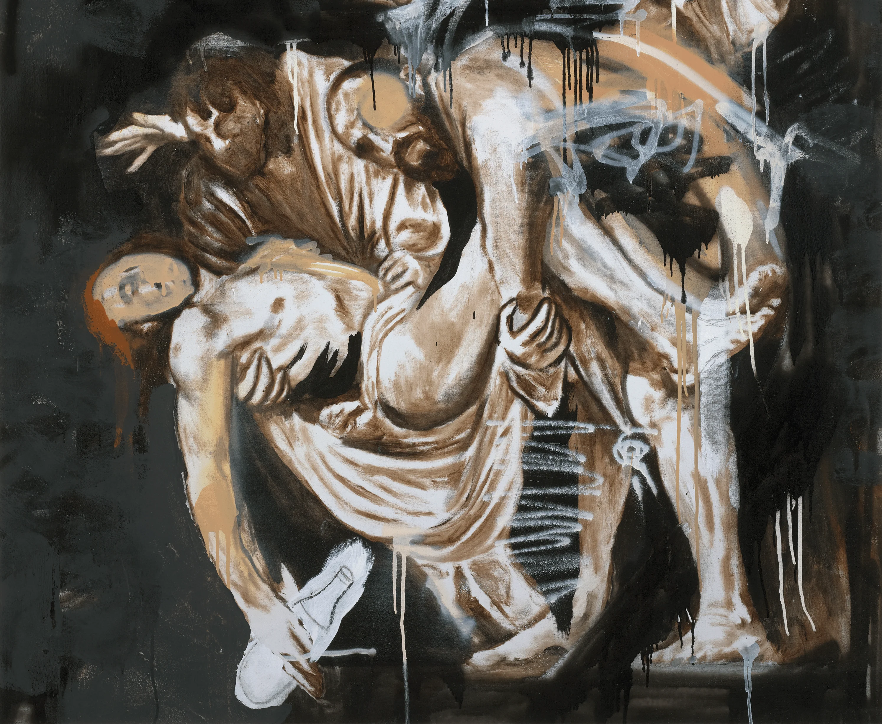 Family Grace—After Caravaggio by Louis Carreon - Image 4