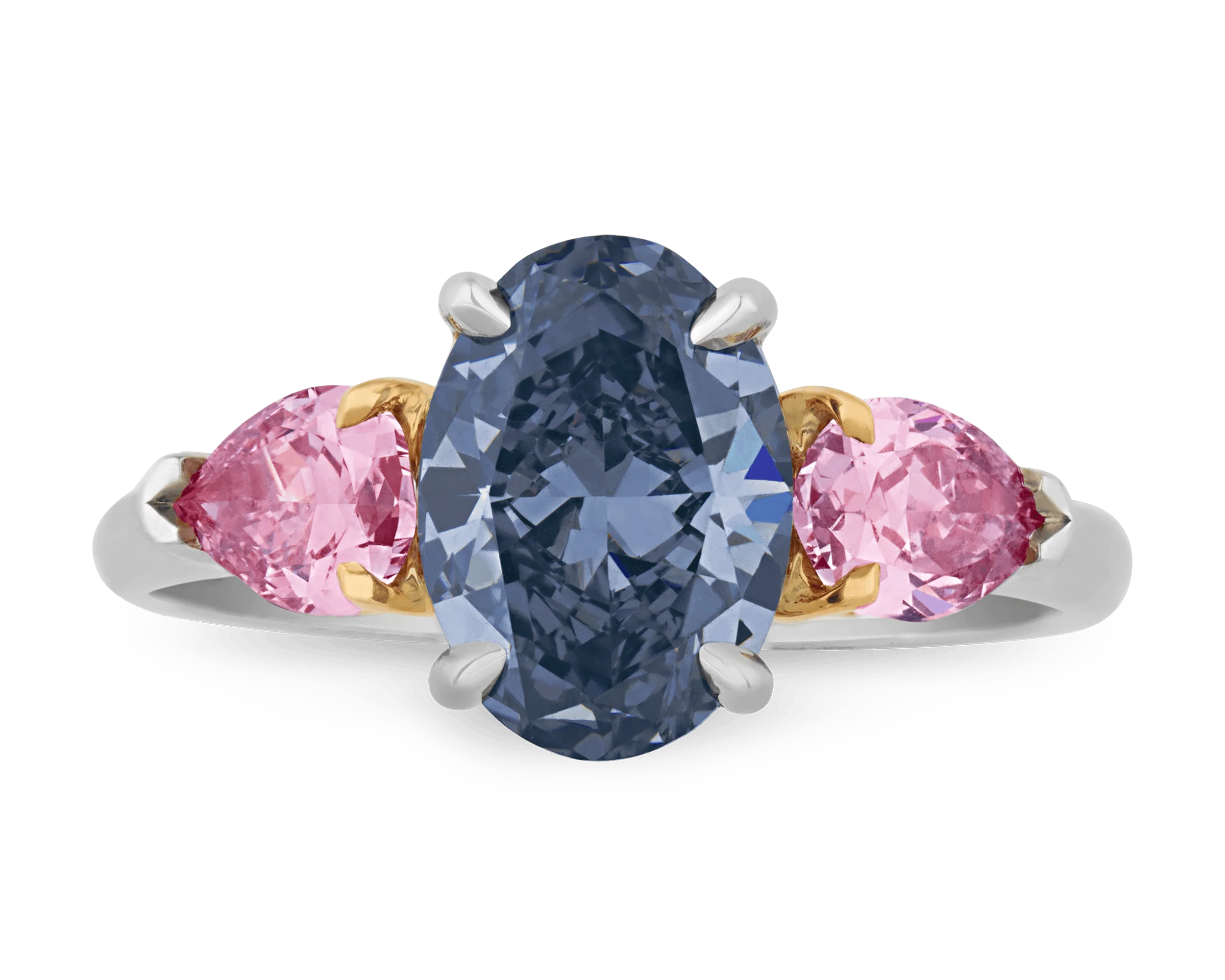 Fancy Deep Blue Diamond Ring, 1.50 Carats - Image 3