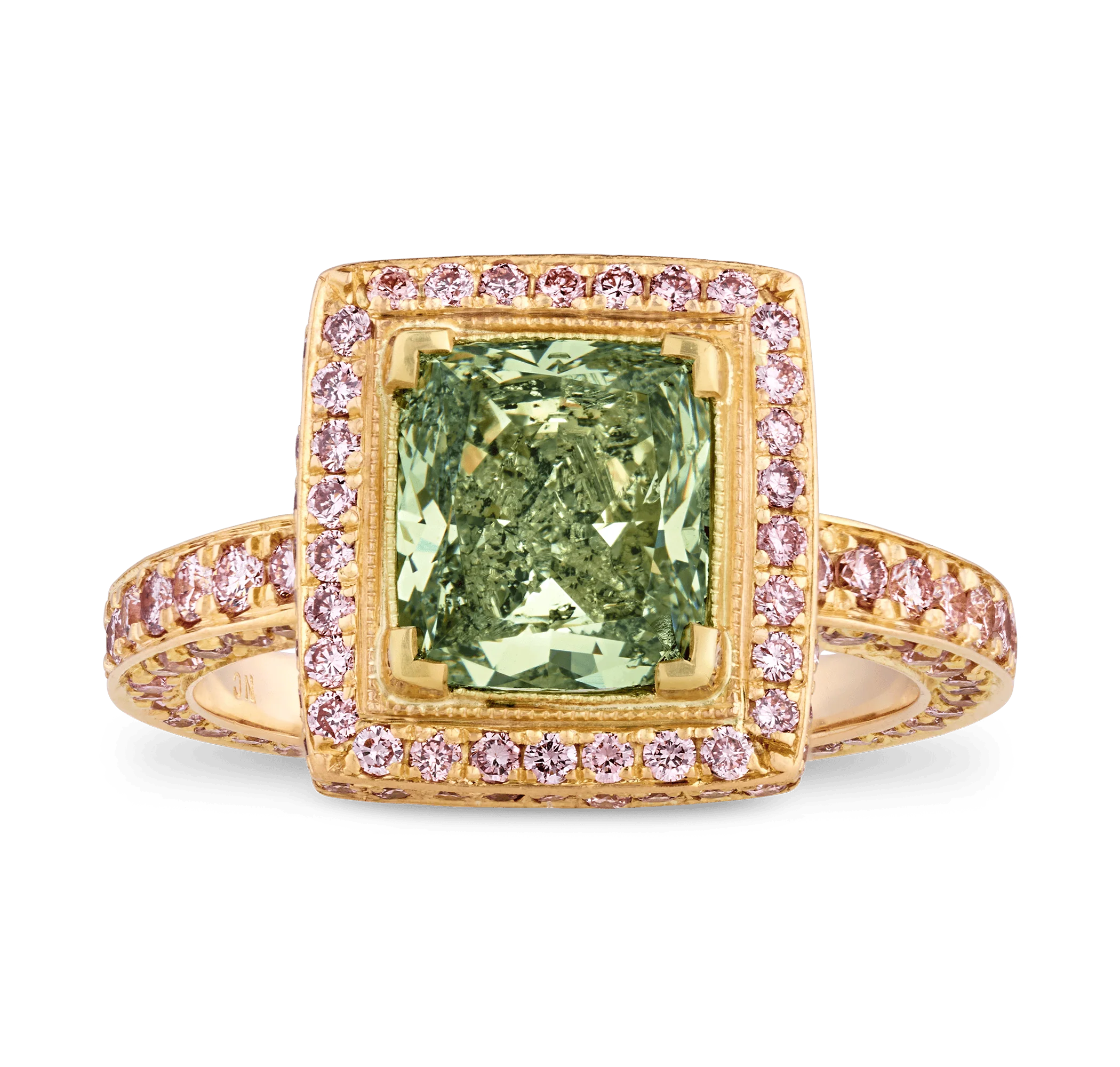 Fancy Intense Green Diamond Ring, 2.25 Carats - Image 3
