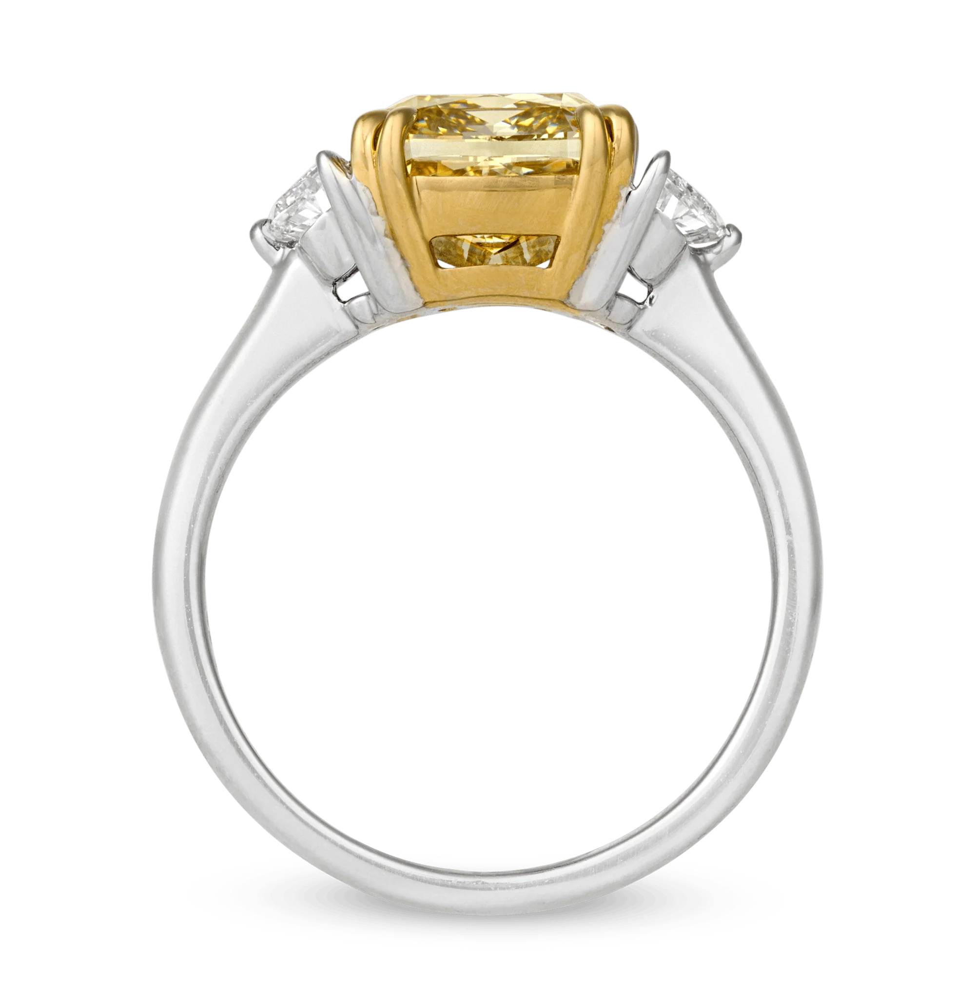 Fancy Yellow Diamond Ring, 4.01 Carats - Image 2
