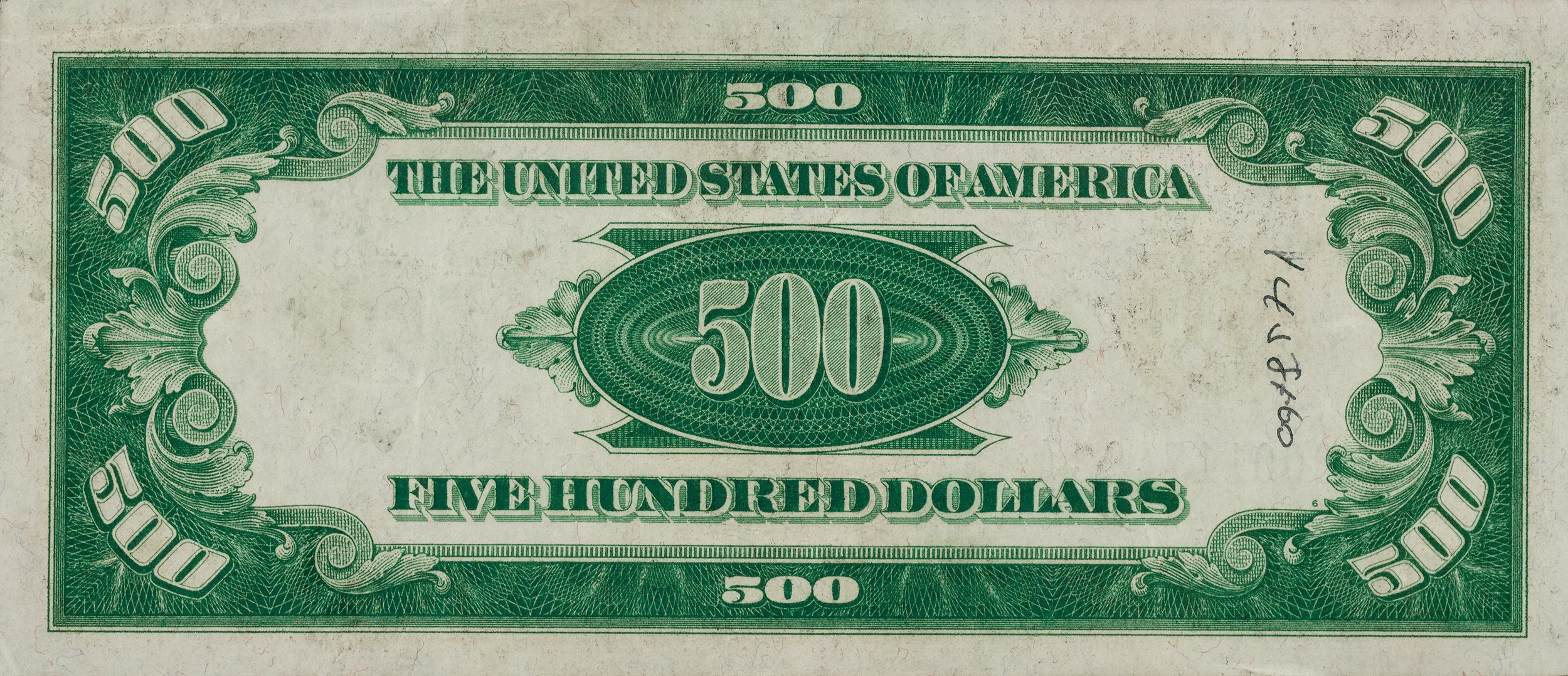 Federal Reserve 1934 $500 Note, Chicago PMG 35 - Image 2