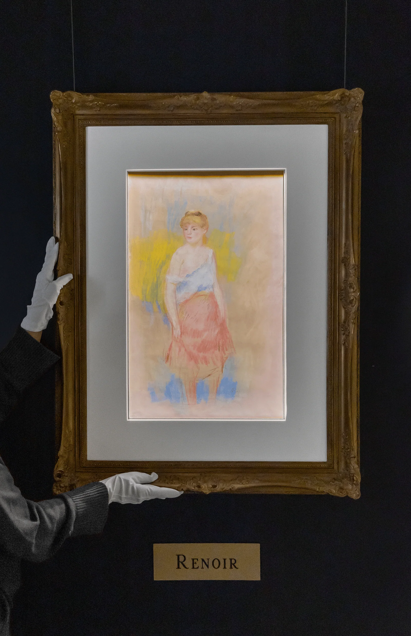 Femme au corsage blanc, Jeanne Samary by Pierre-Auguste Renoir - Image 7