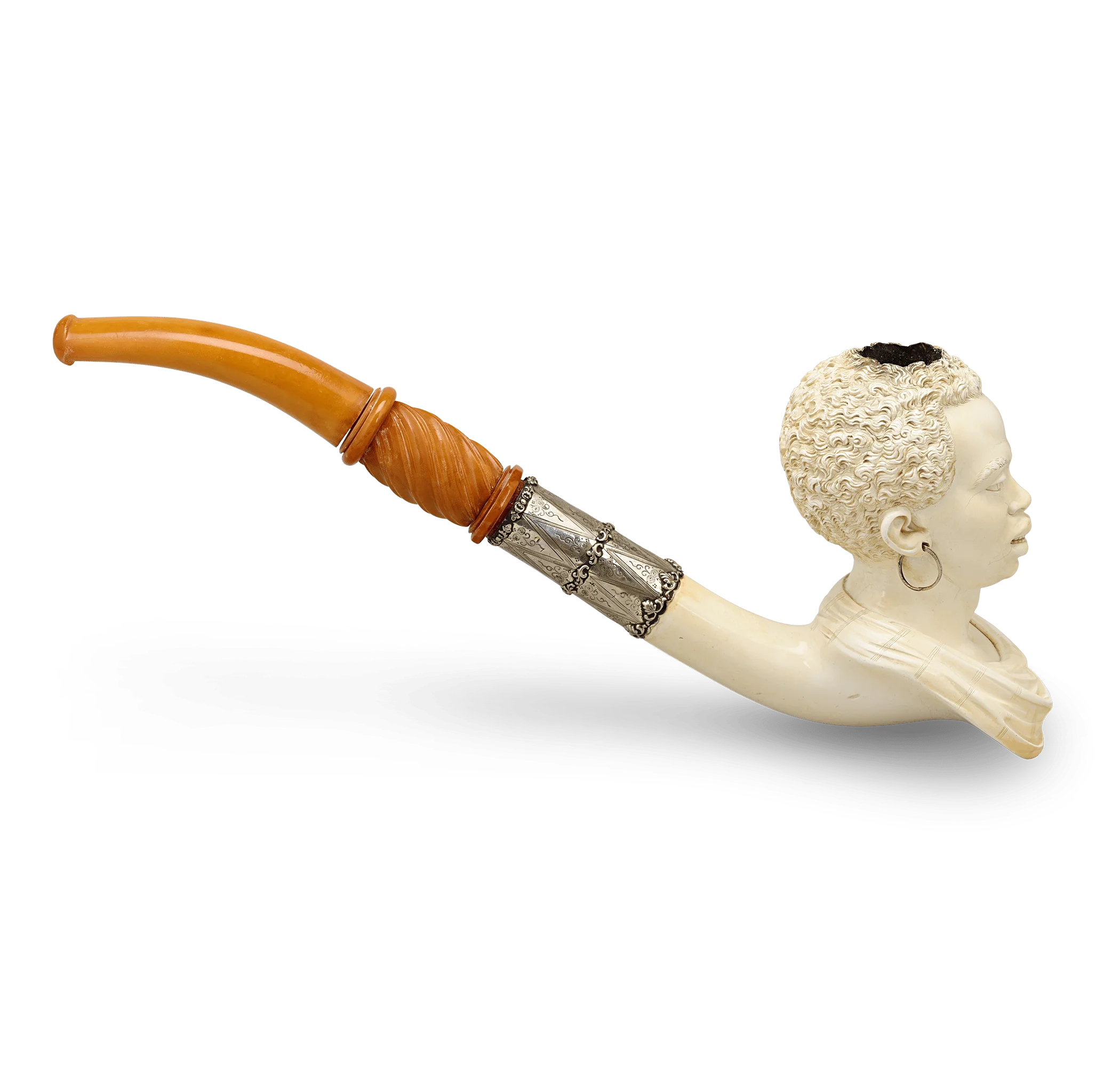 Figural Meerschaum Pipe