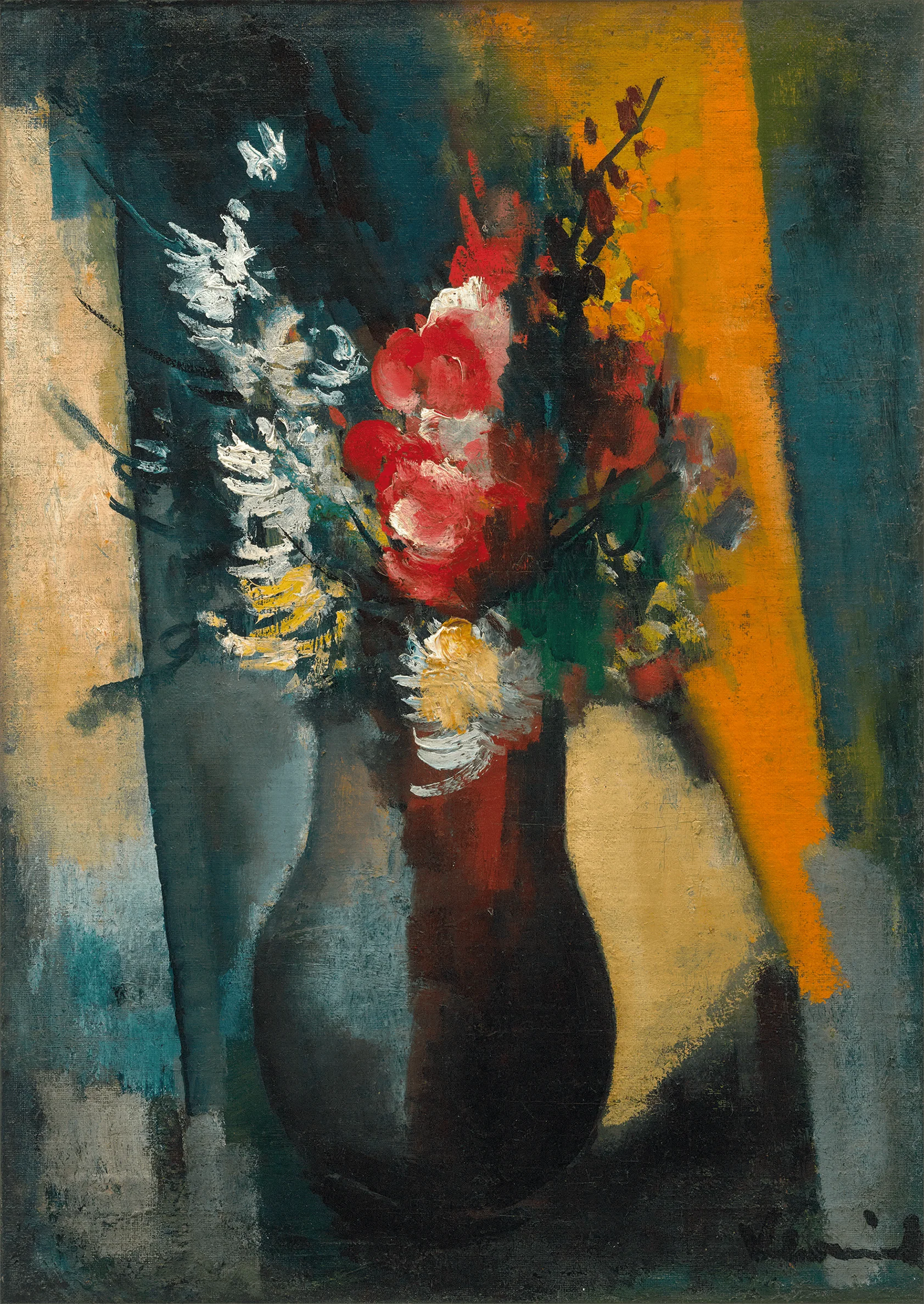 Fleurs dans un vase by Maurice de Vlaminck