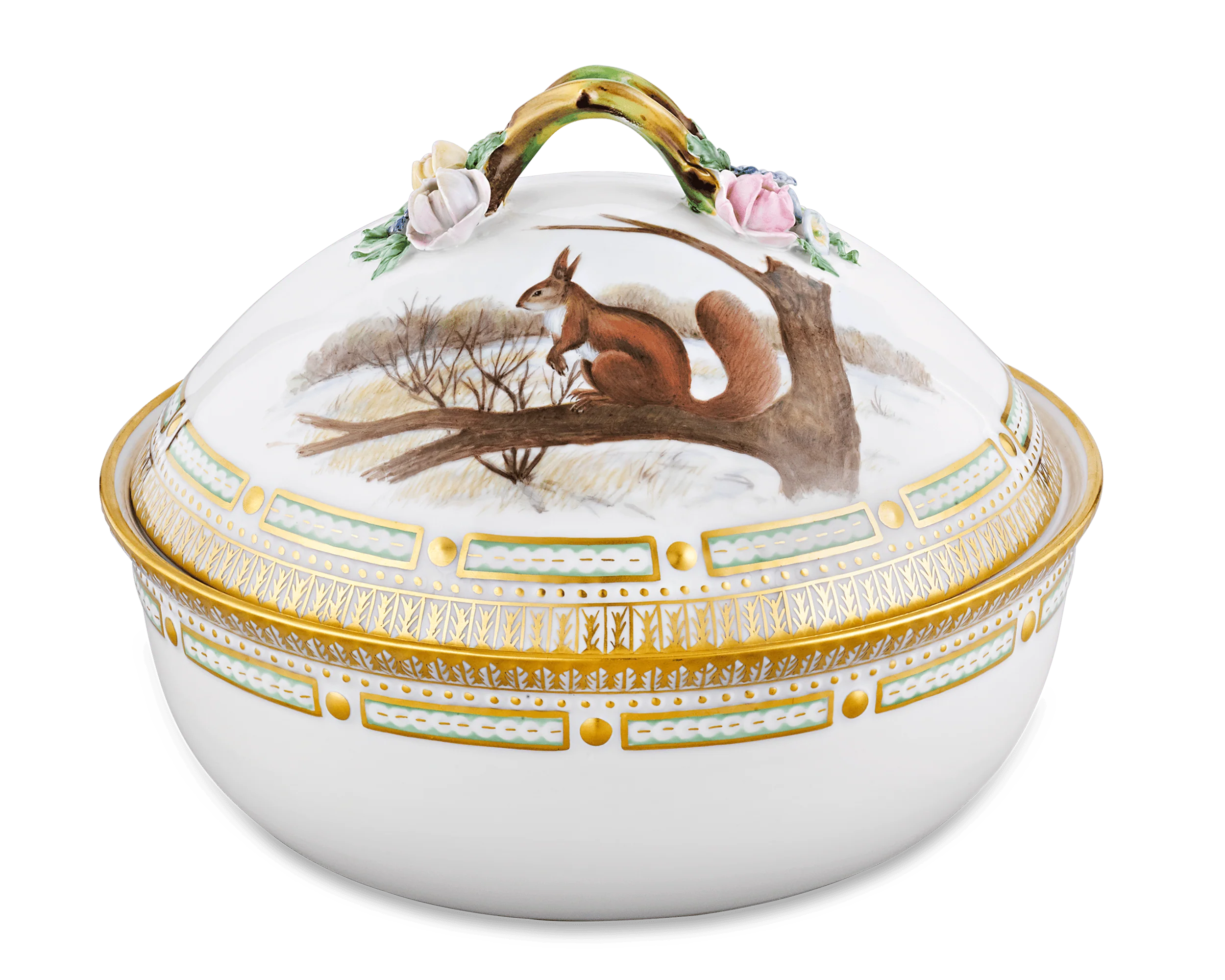 Flora Danica Game Series Covered Vegetable Dish - Image 2
