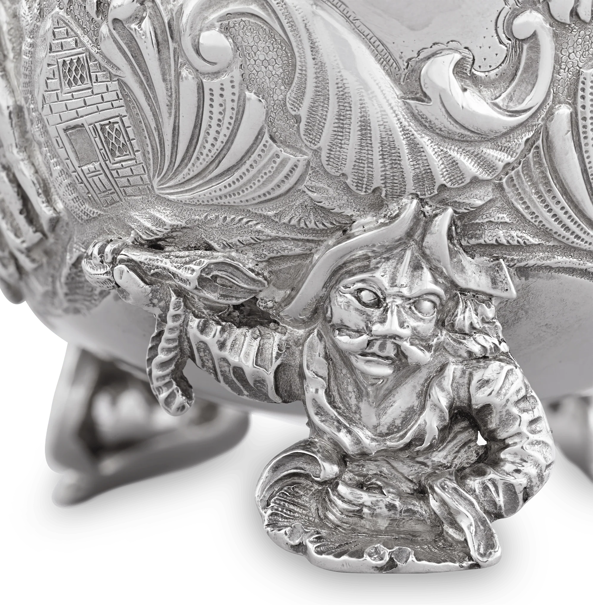 Four Silver Sauceboats by Edward Farrell - Image 8