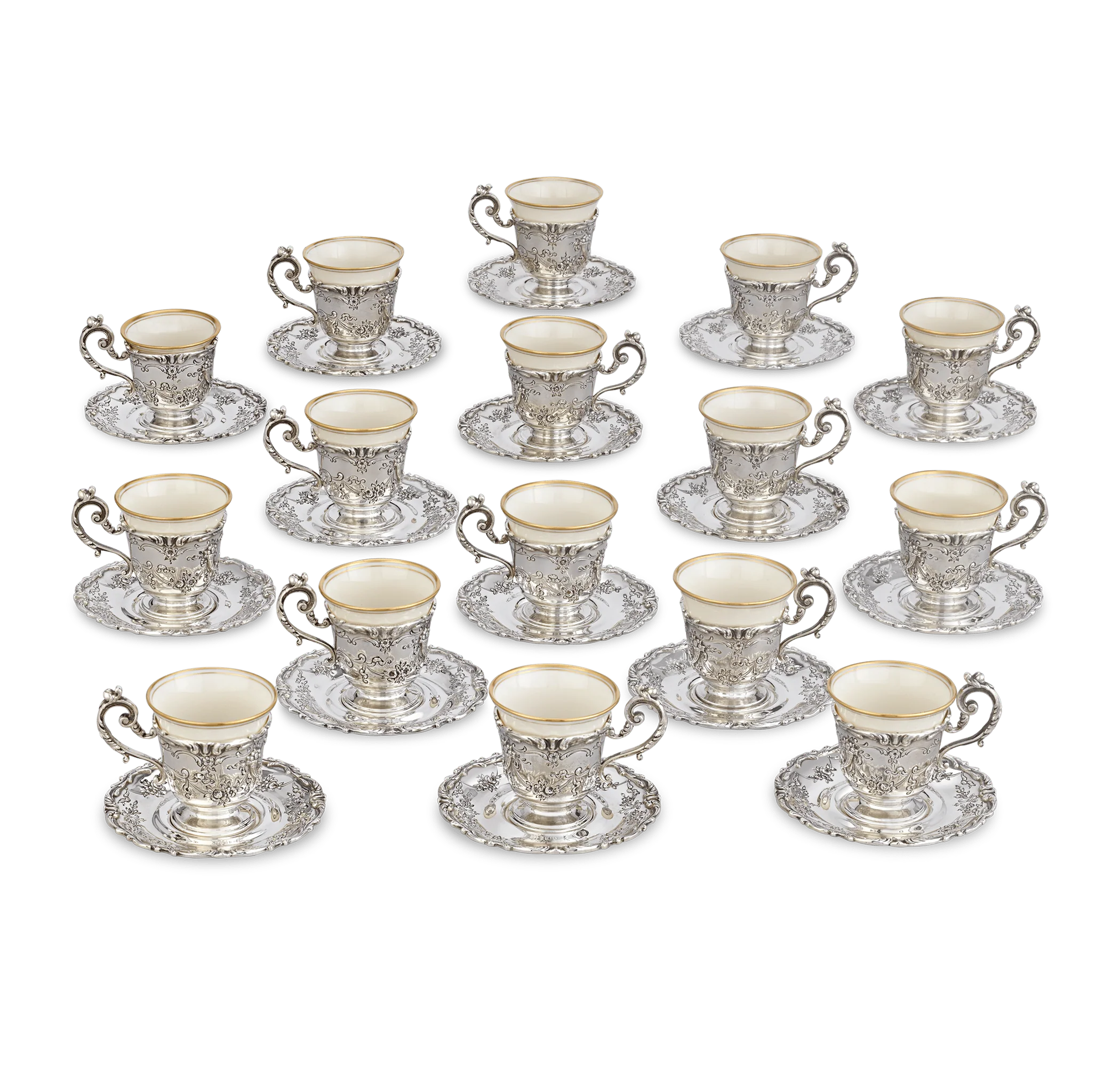 Francis I Demitasse Cups by Reed & Barton