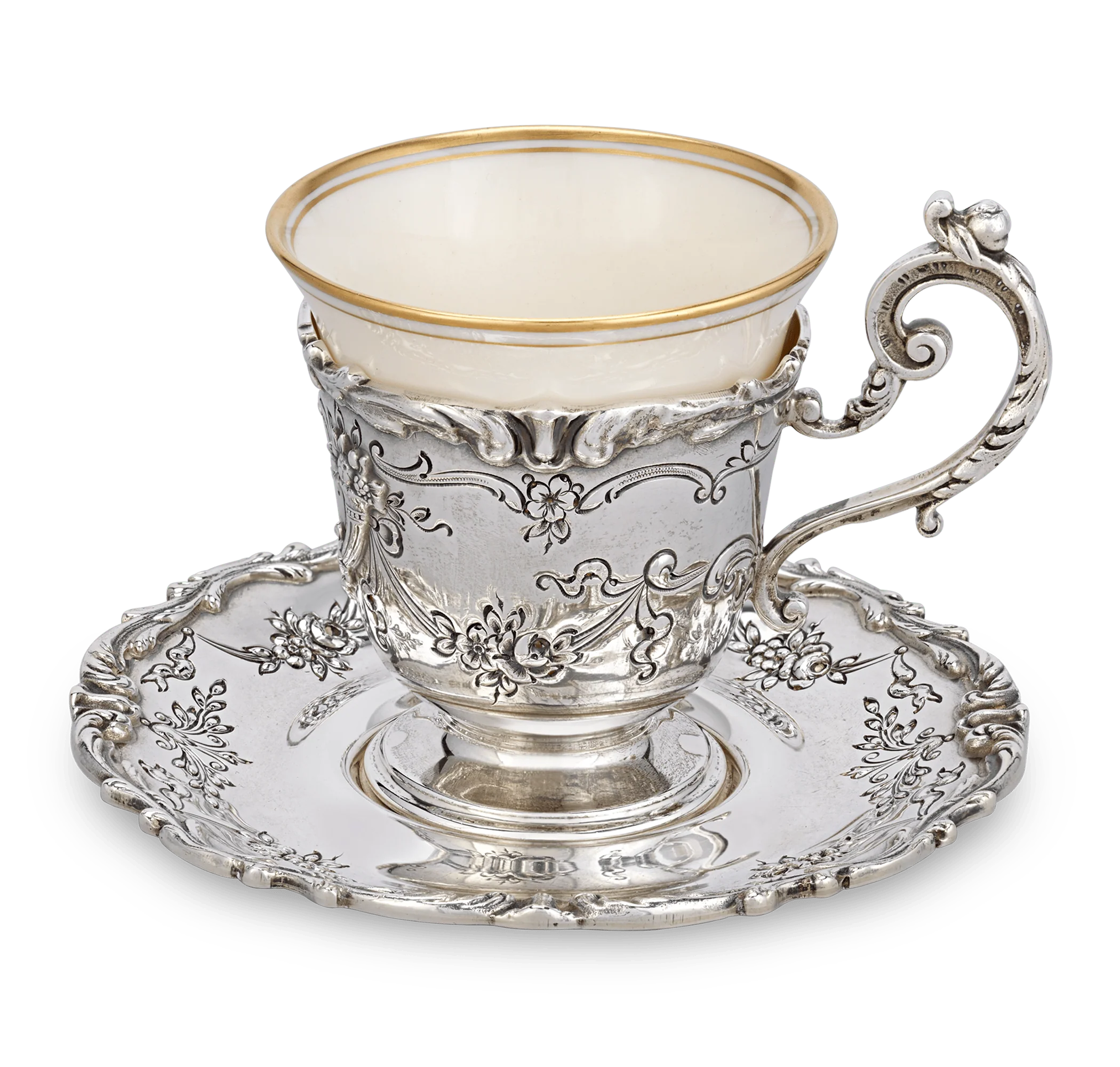 Francis I Demitasse Cups by Reed & Barton - Image 2