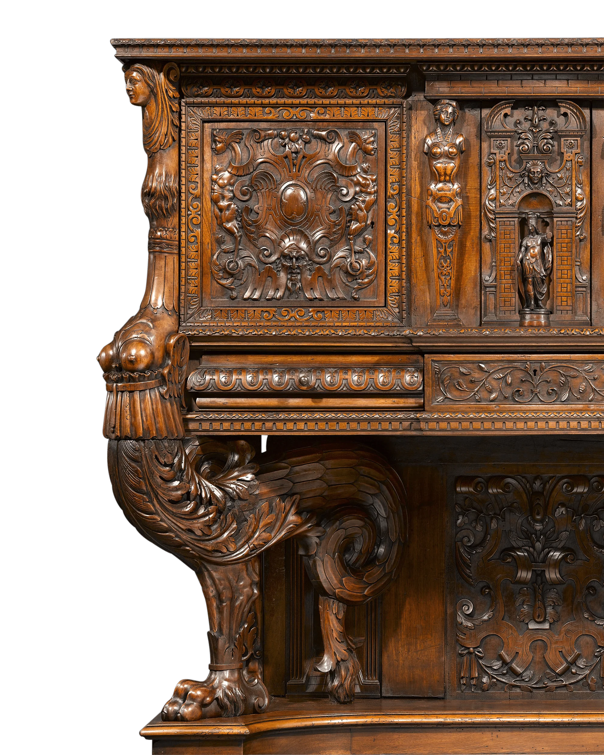 Francis I Renaissance Sideboard - Image 4