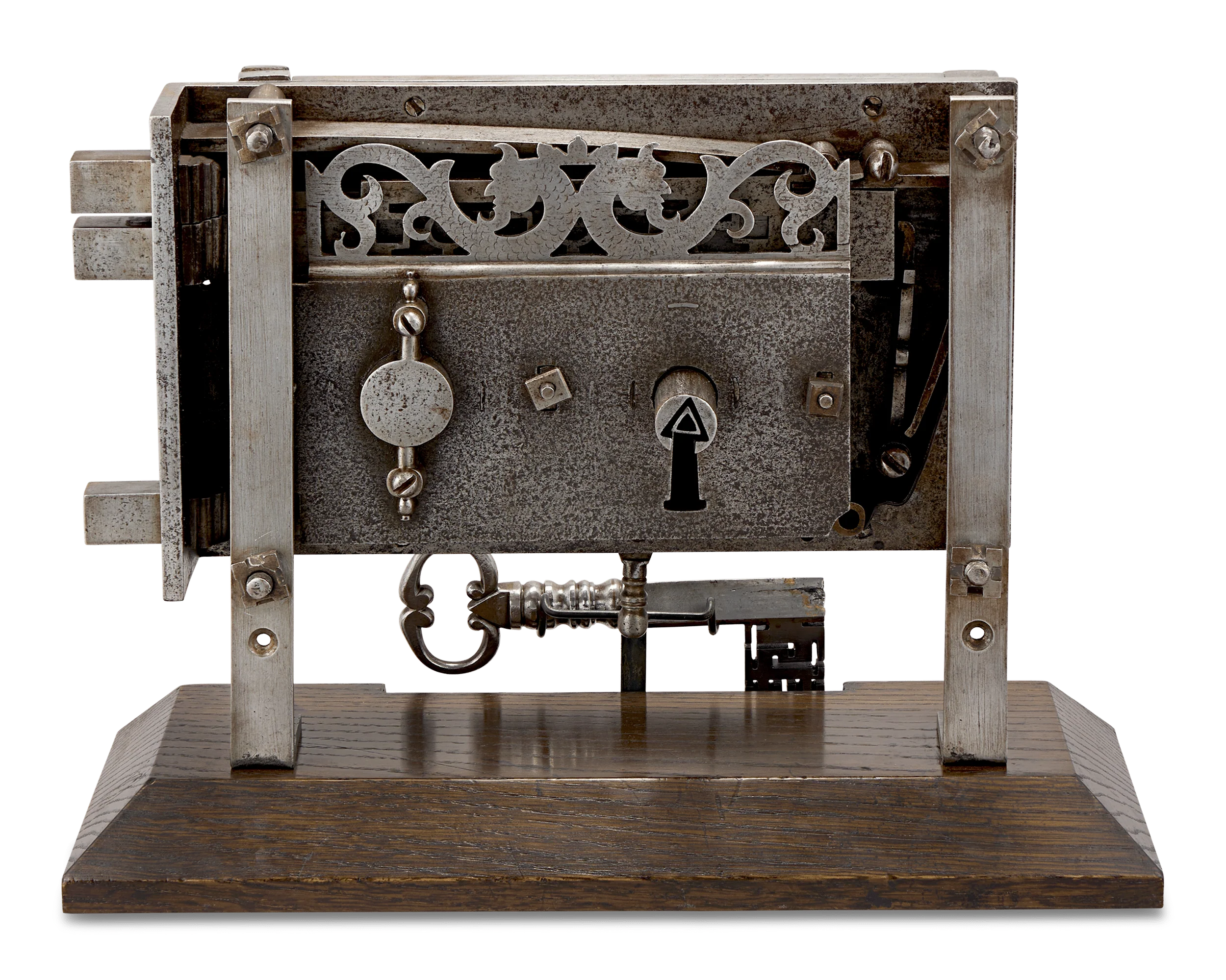 French 18th-Century Master's Lock - Image 5