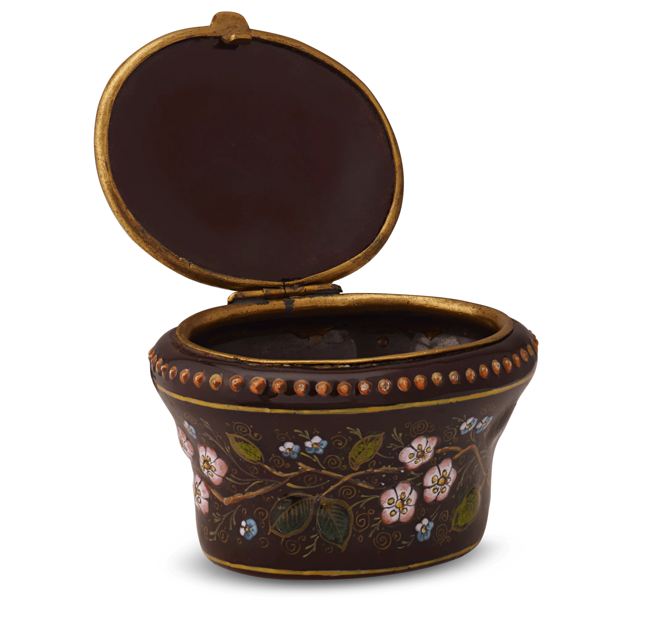 French Limoges Enamel Box - Image 3