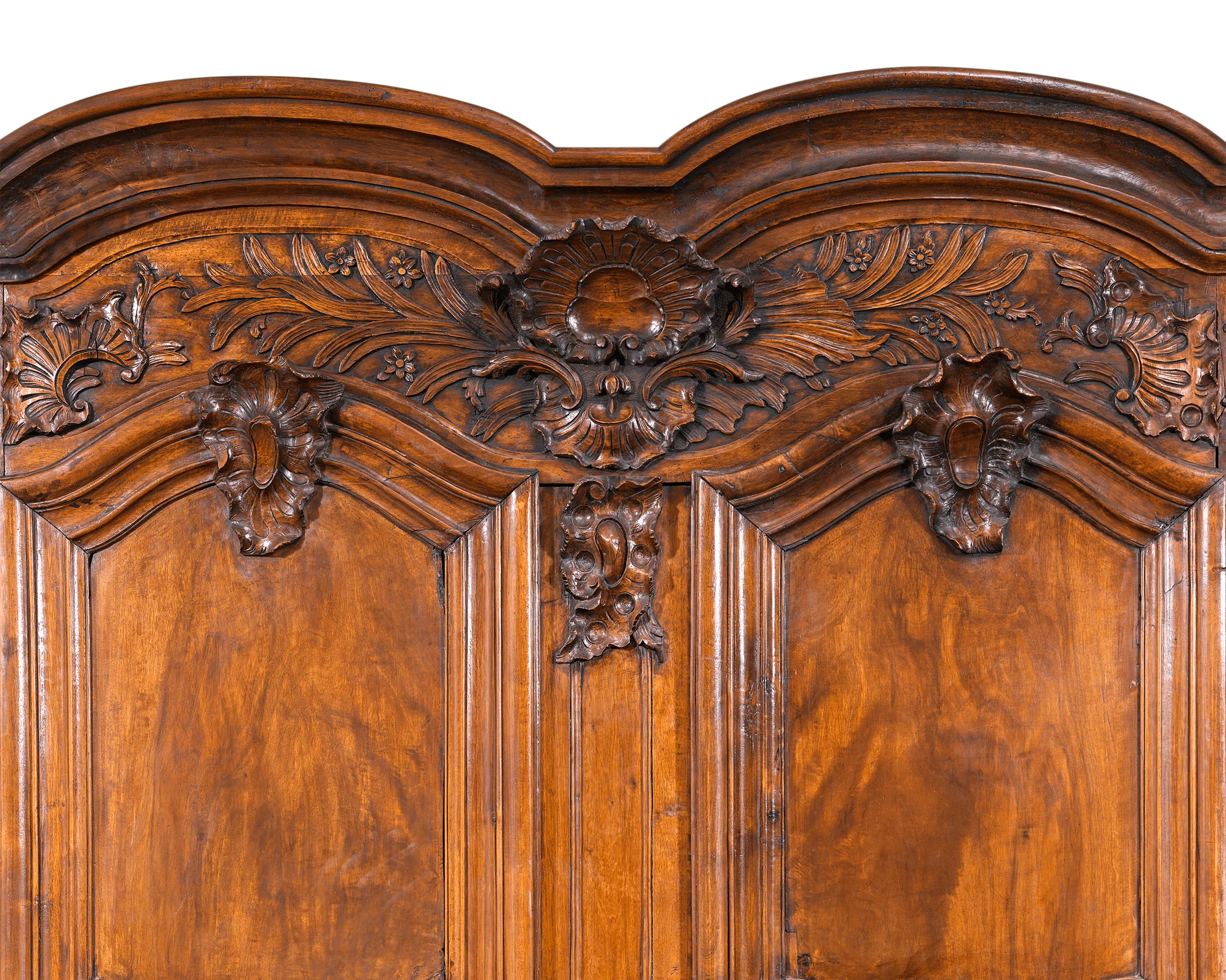 French Provincial Double Door Armoire - Image 4
