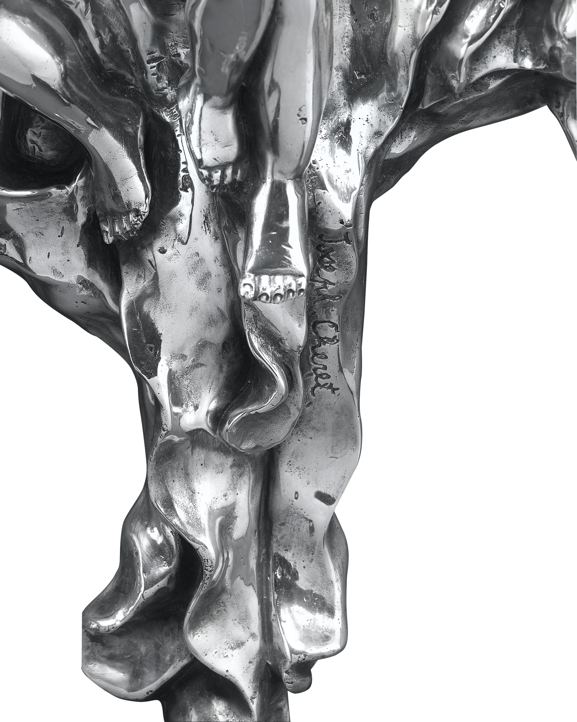 French Silverplate Bronze Sconces - Image 6