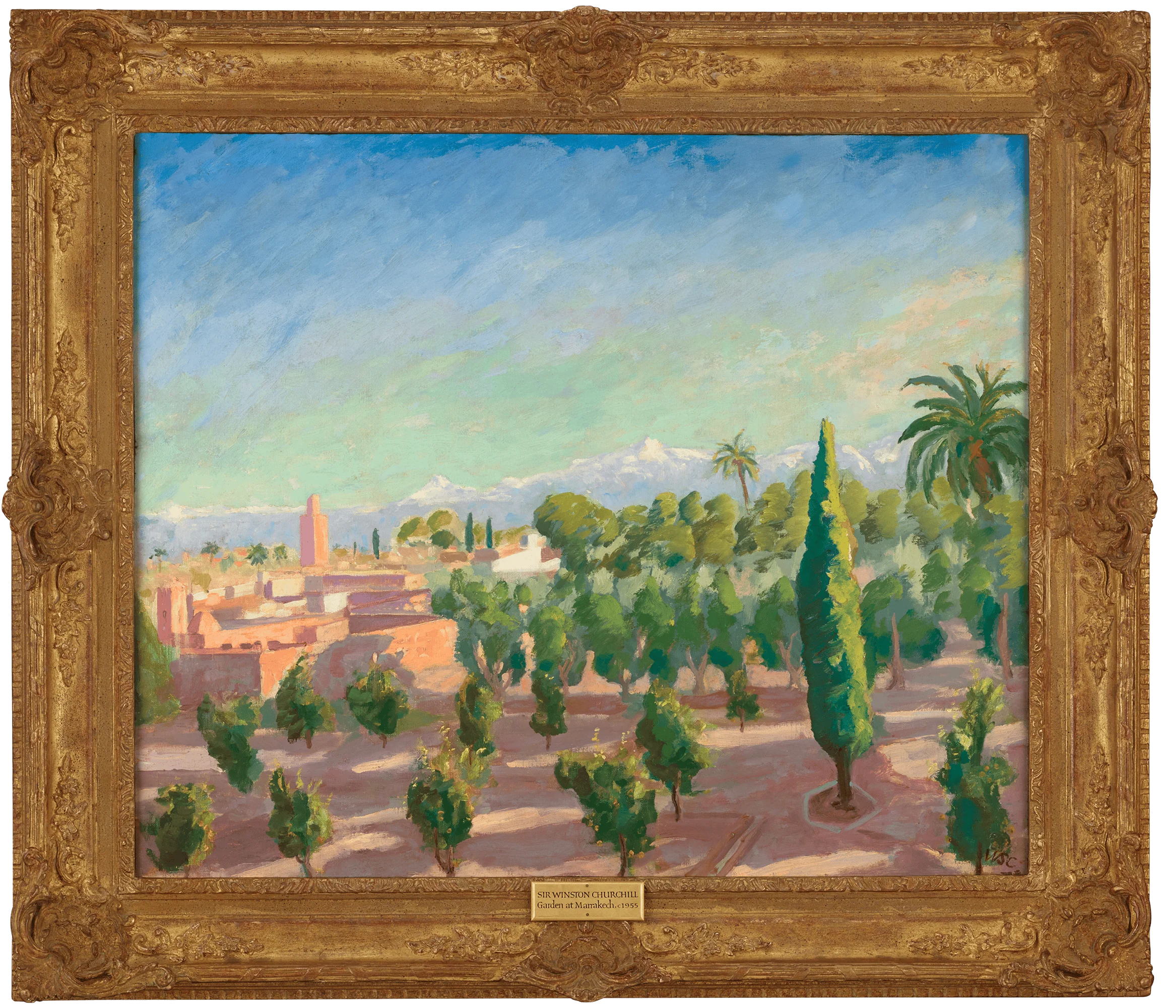 Garden at Marrakech by Winston Churchill - Image 2