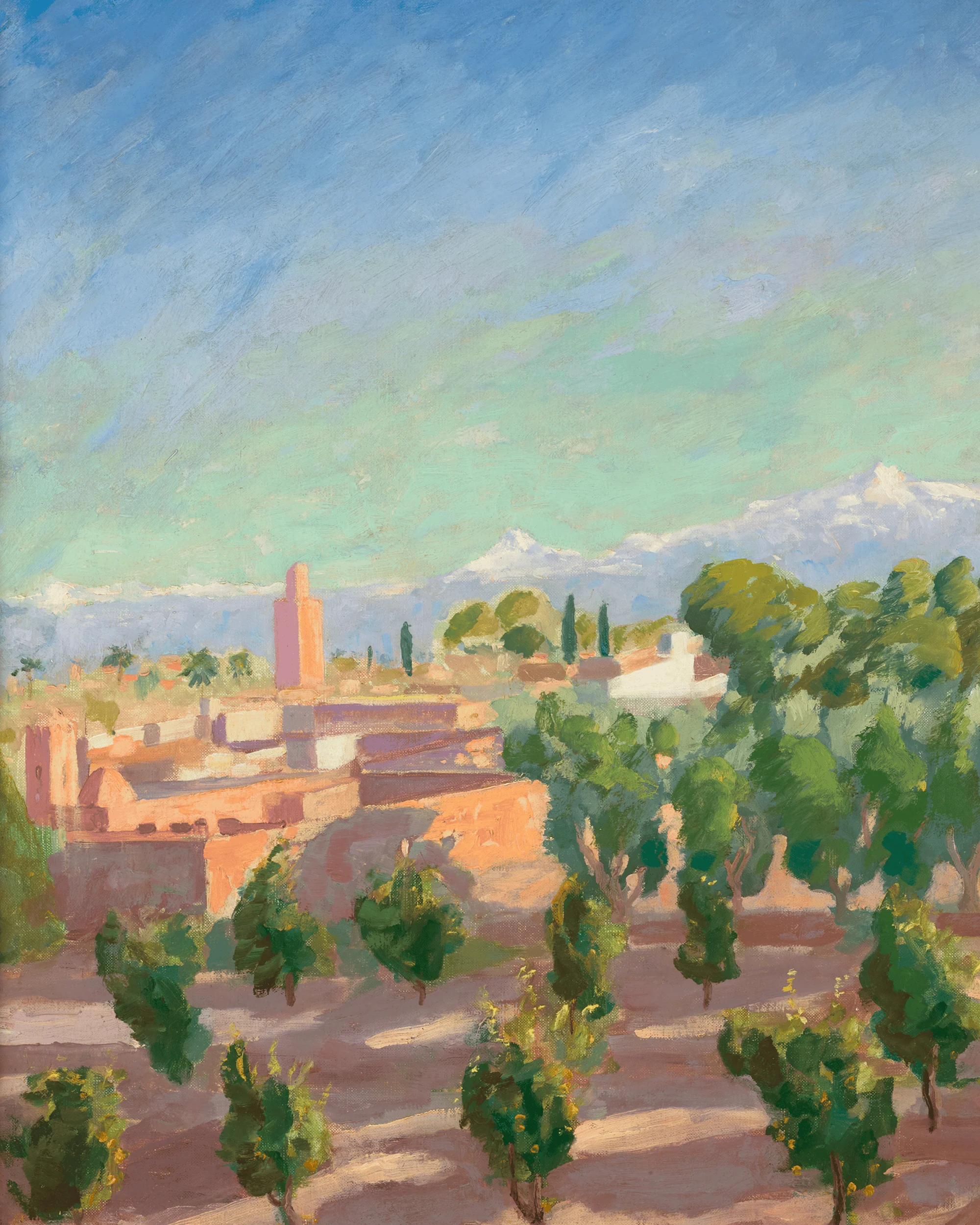 Garden at Marrakech by Winston Churchill - Image 3
