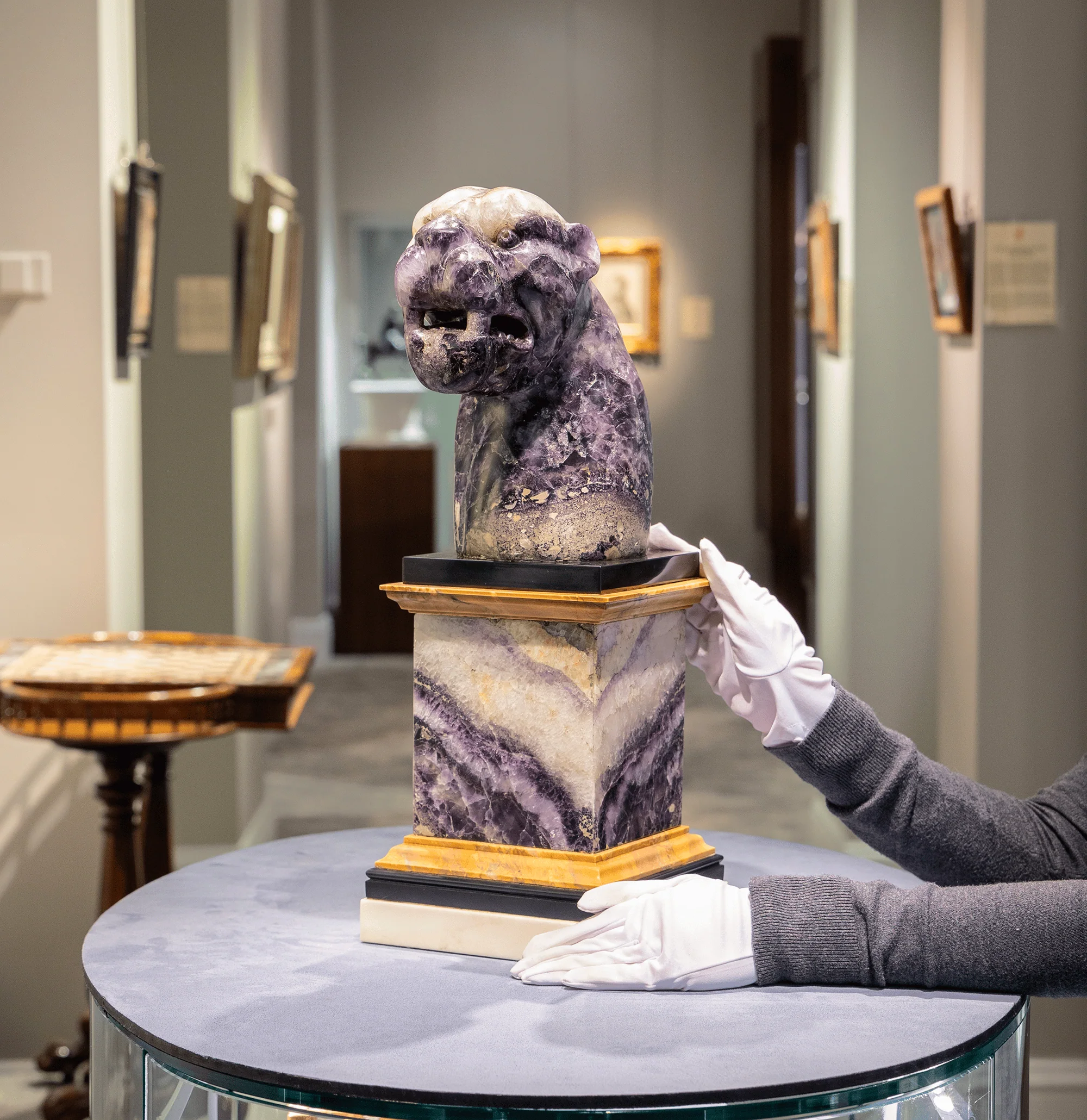 George III Blue John Panther - Image 7