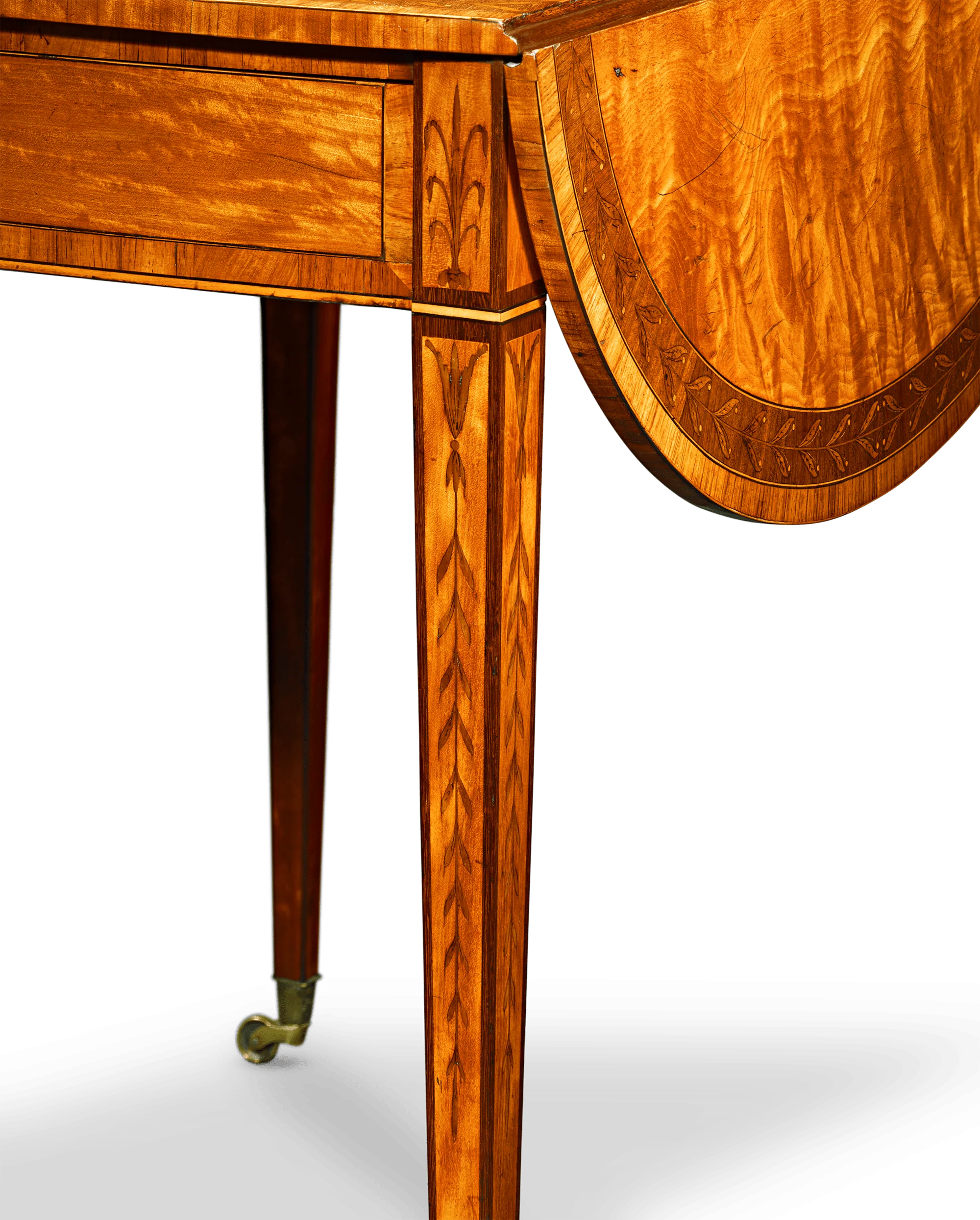 George III Pembroke Table attributed to Ince & Mayhew - Image 3