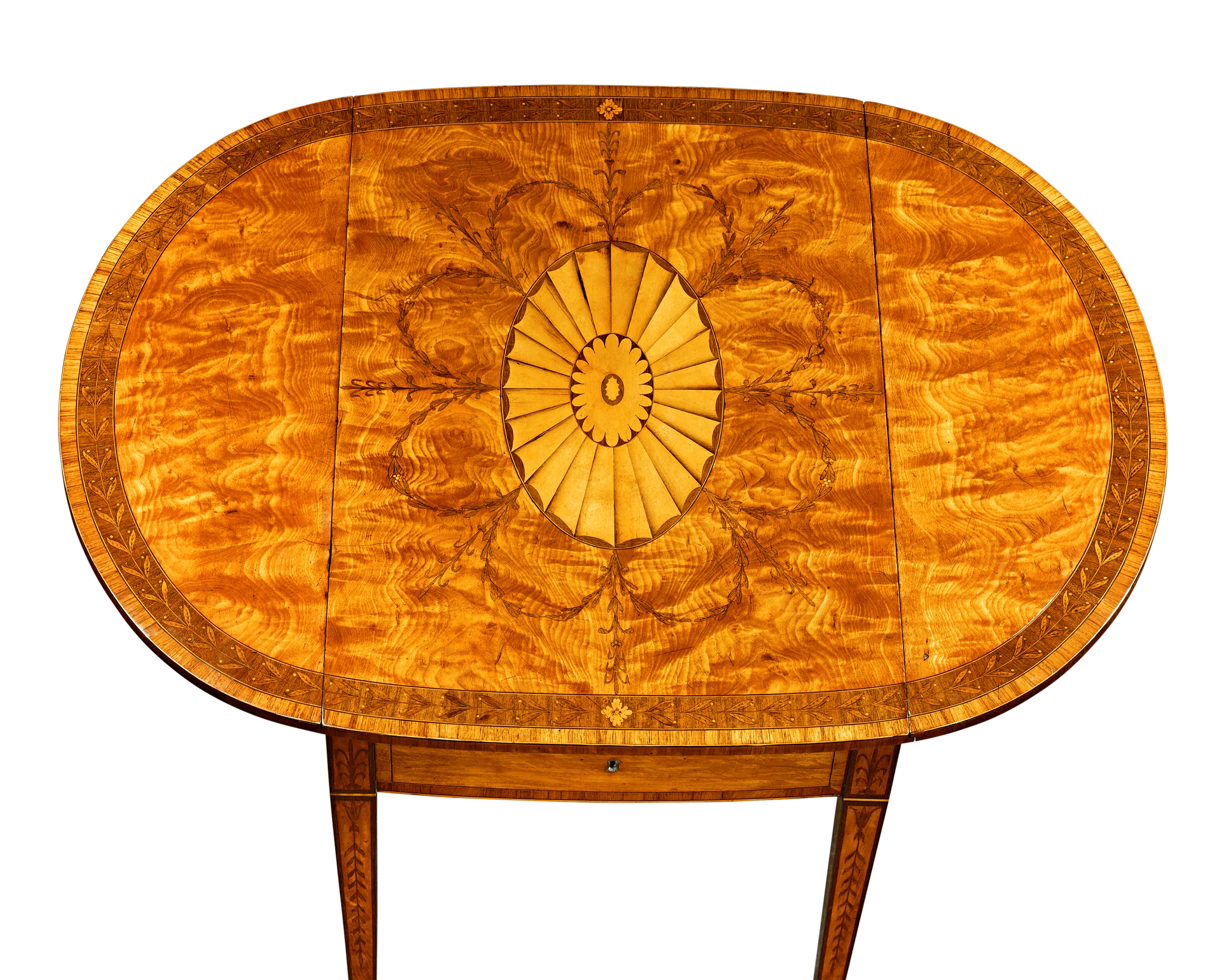 George III Pembroke Table attributed to Ince & Mayhew - Image 4