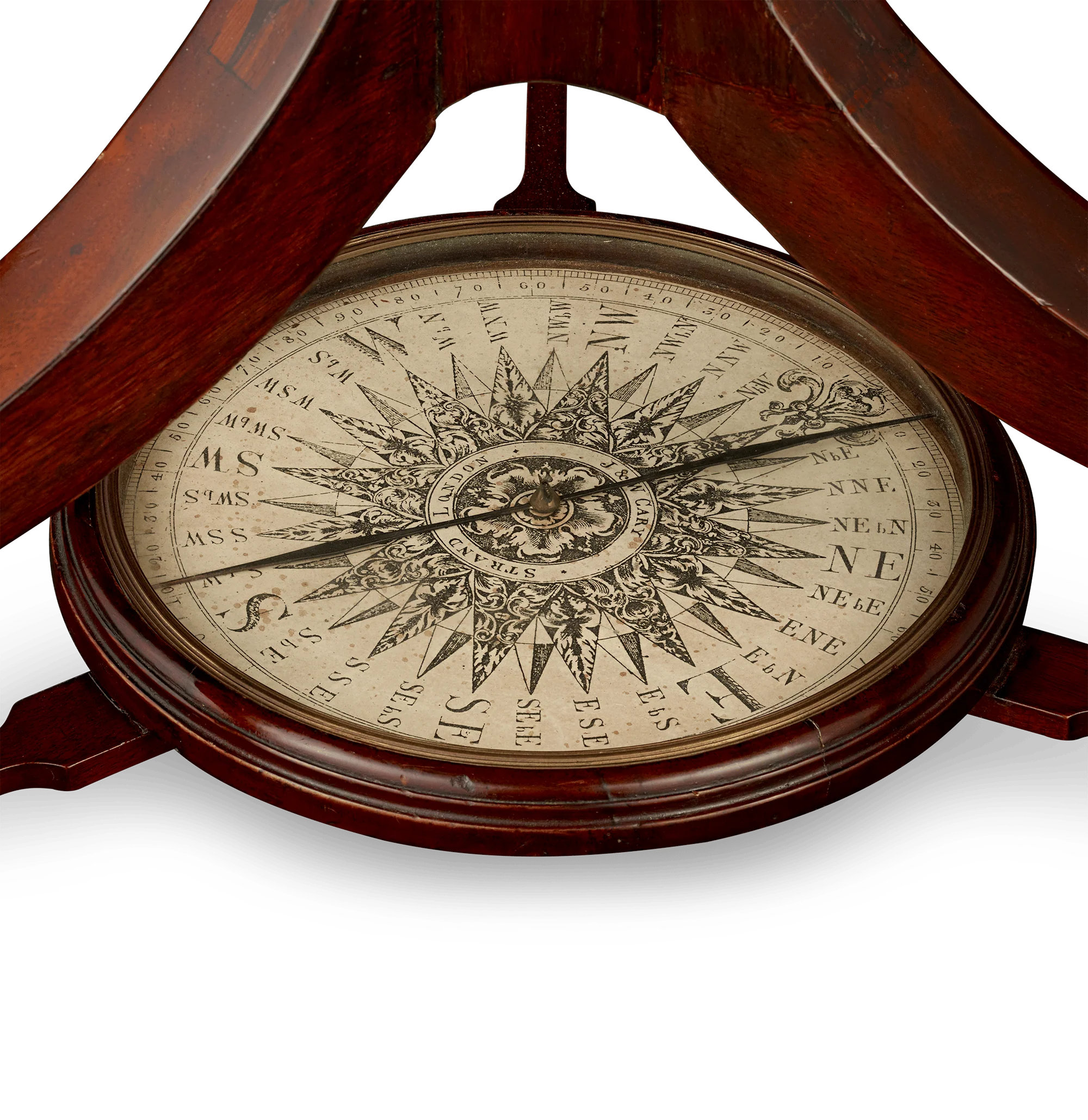 Georgian 21-Inch Terrestrial and Celestial Floor Globes by J. W. Cary - Image 4