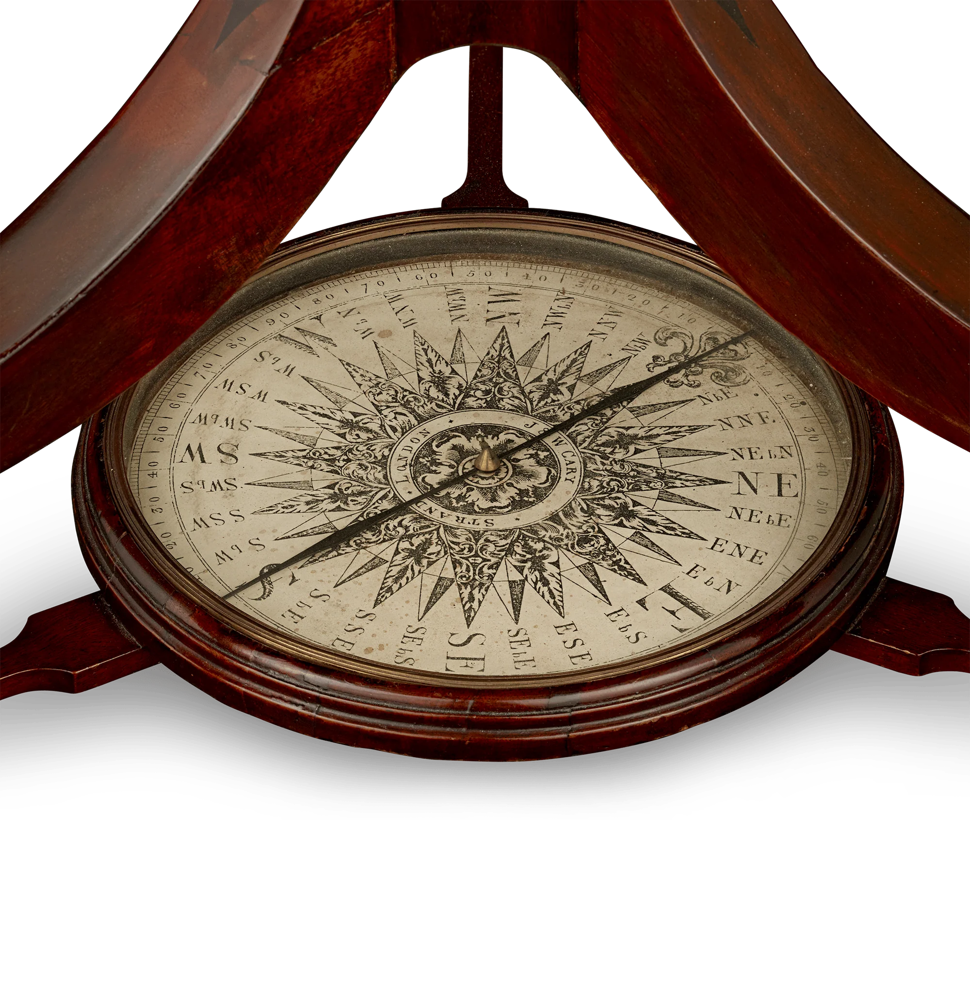 Georgian 21-Inch Terrestrial and Celestial Floor Globes by J. W. Cary - Image 8
