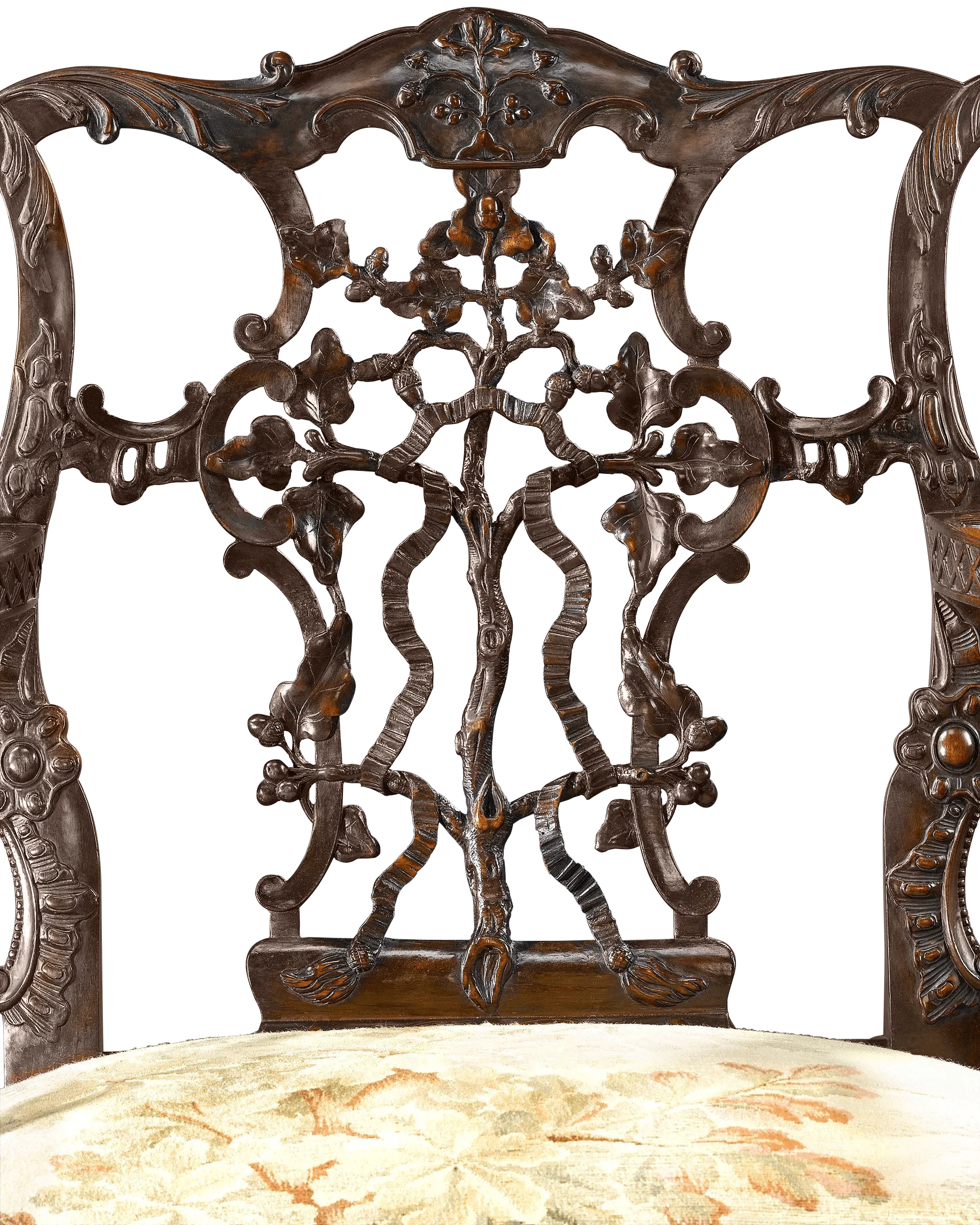 Georgian Mahogany Armchair - Image 2