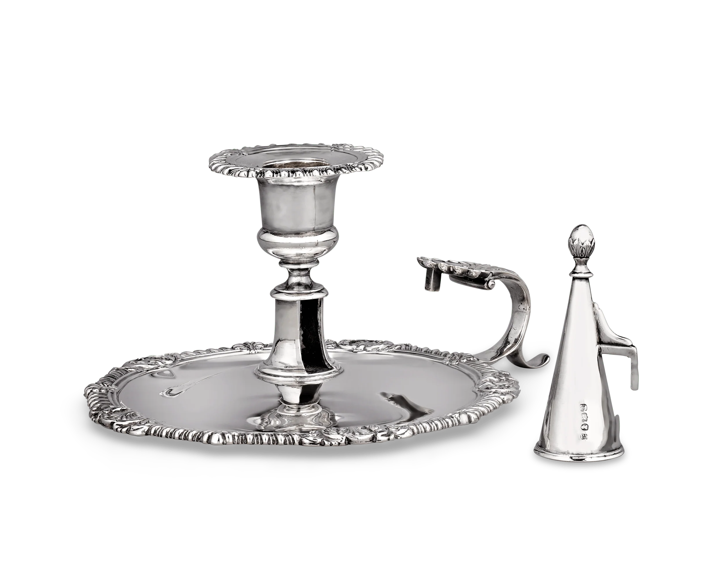 Georgian Silver Chamberstick by Paul Storr - Image 2