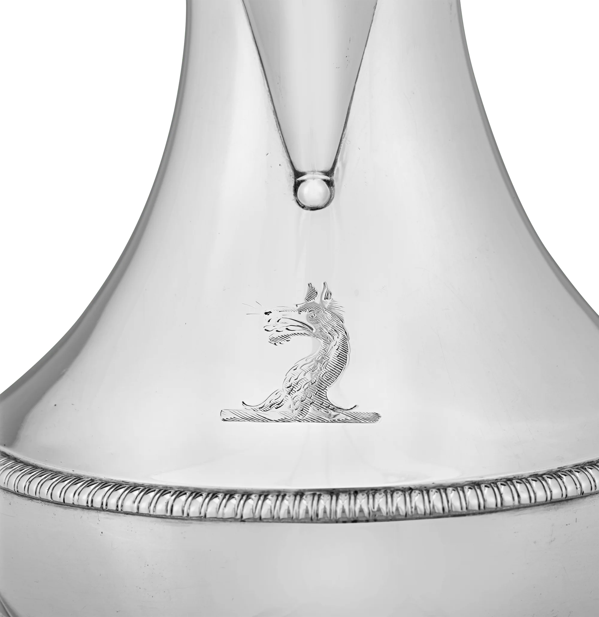 Georgian Silver Coffee Jug by Paul Storr - Image 4
