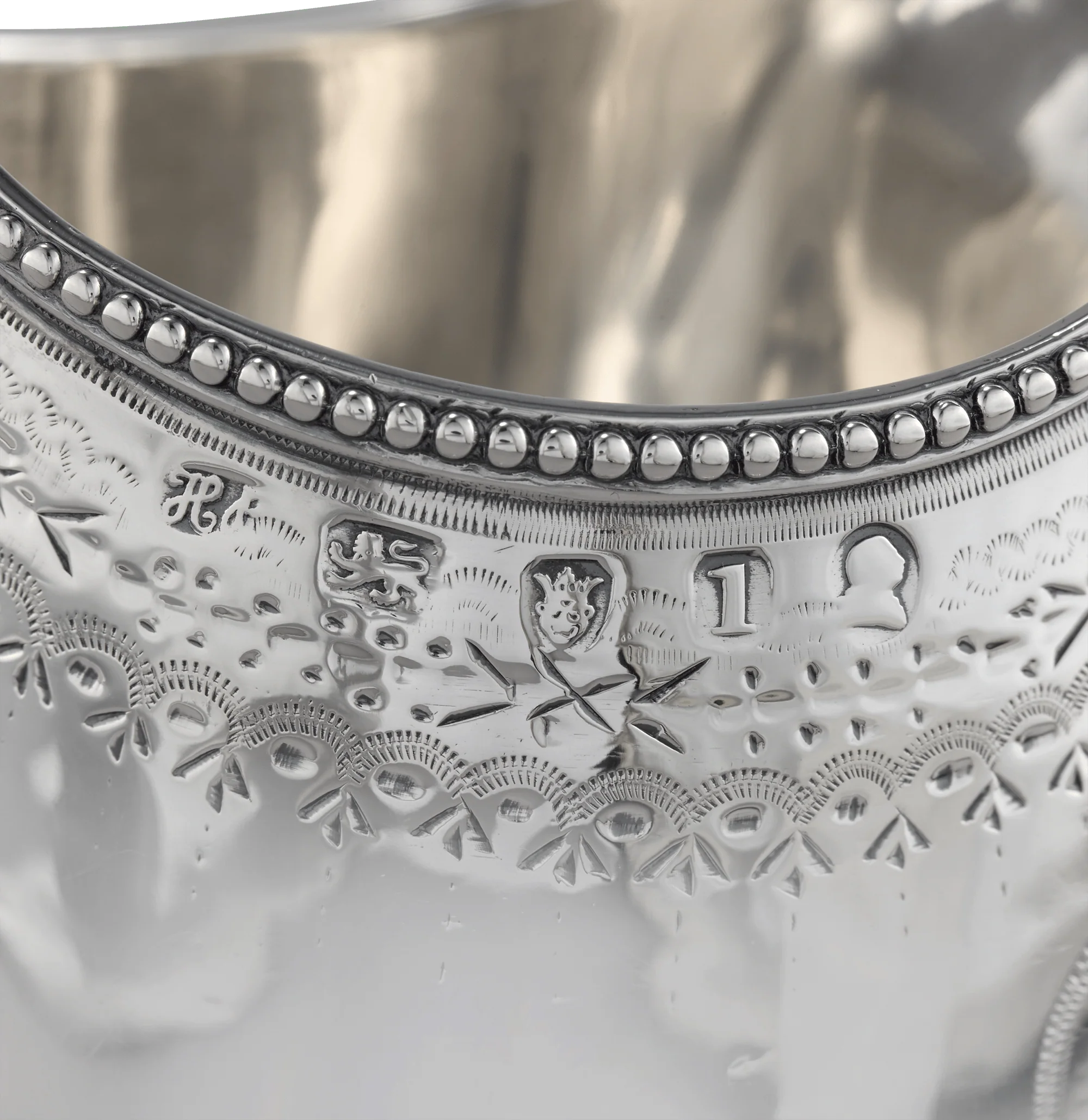 Georgian Silver Creamer by Hester Bateman - Image 4