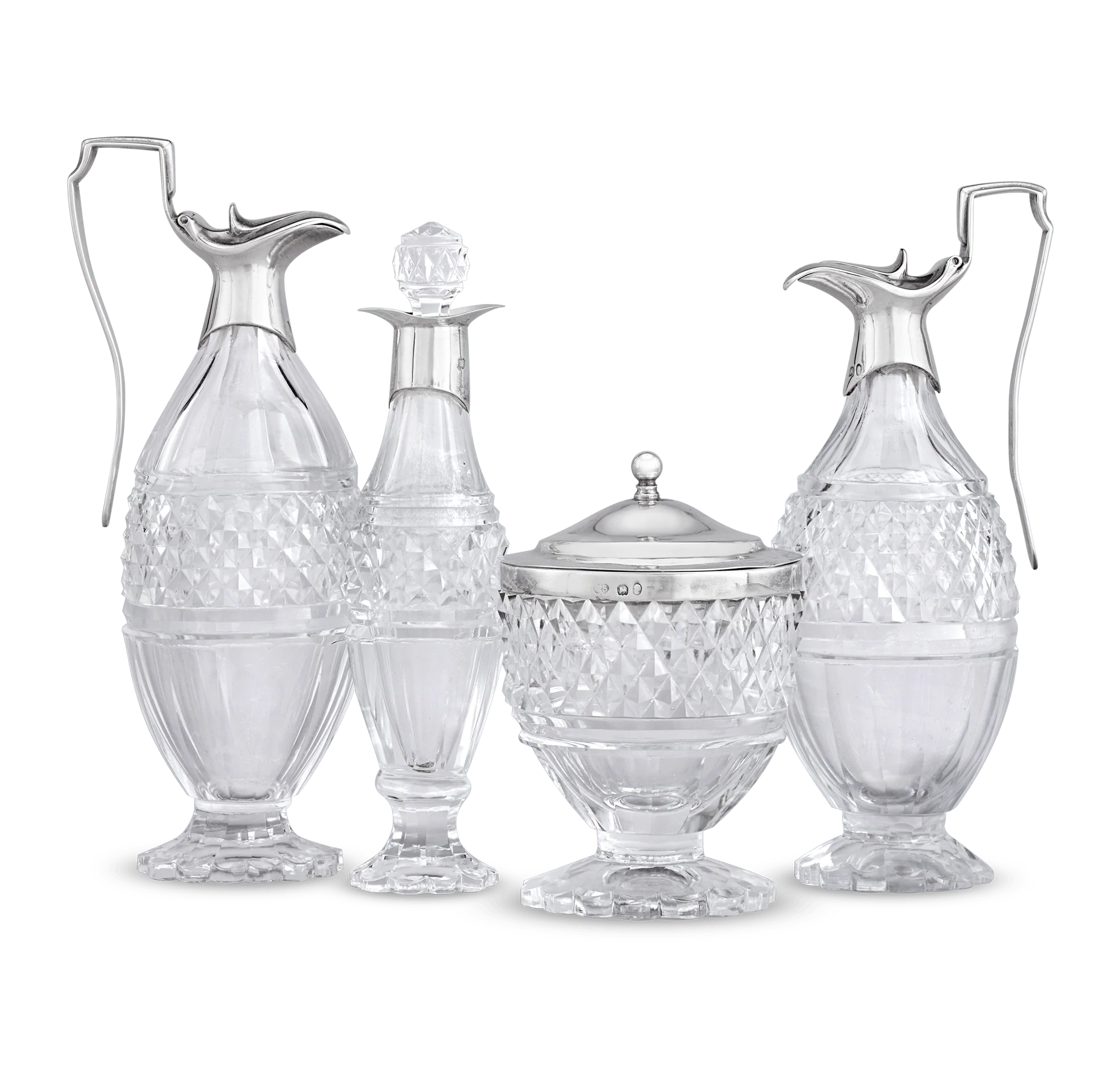 Georgian Silver Cruet set by Paul Storr - Image 3