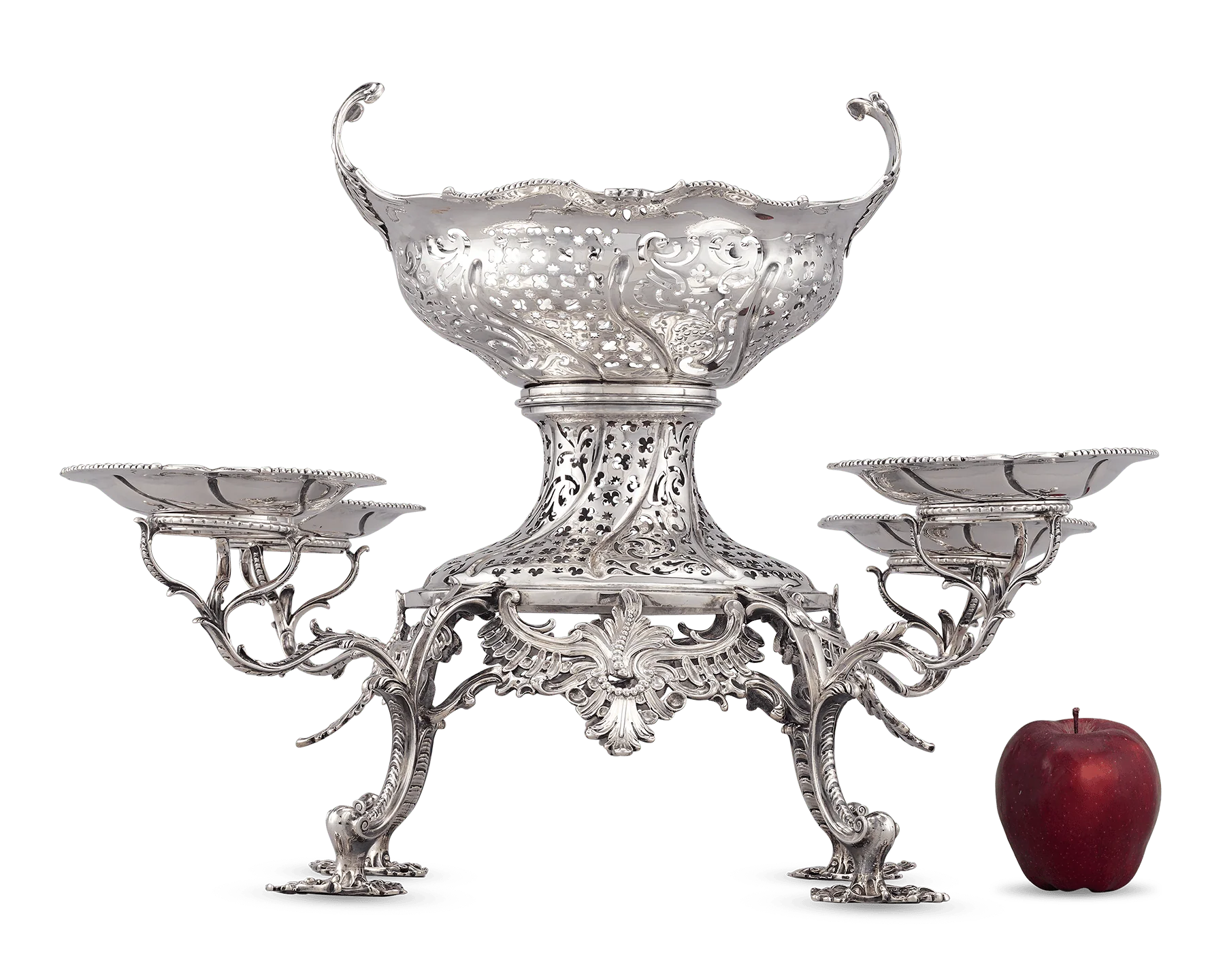 Georgian Silver Epergne - Image 6